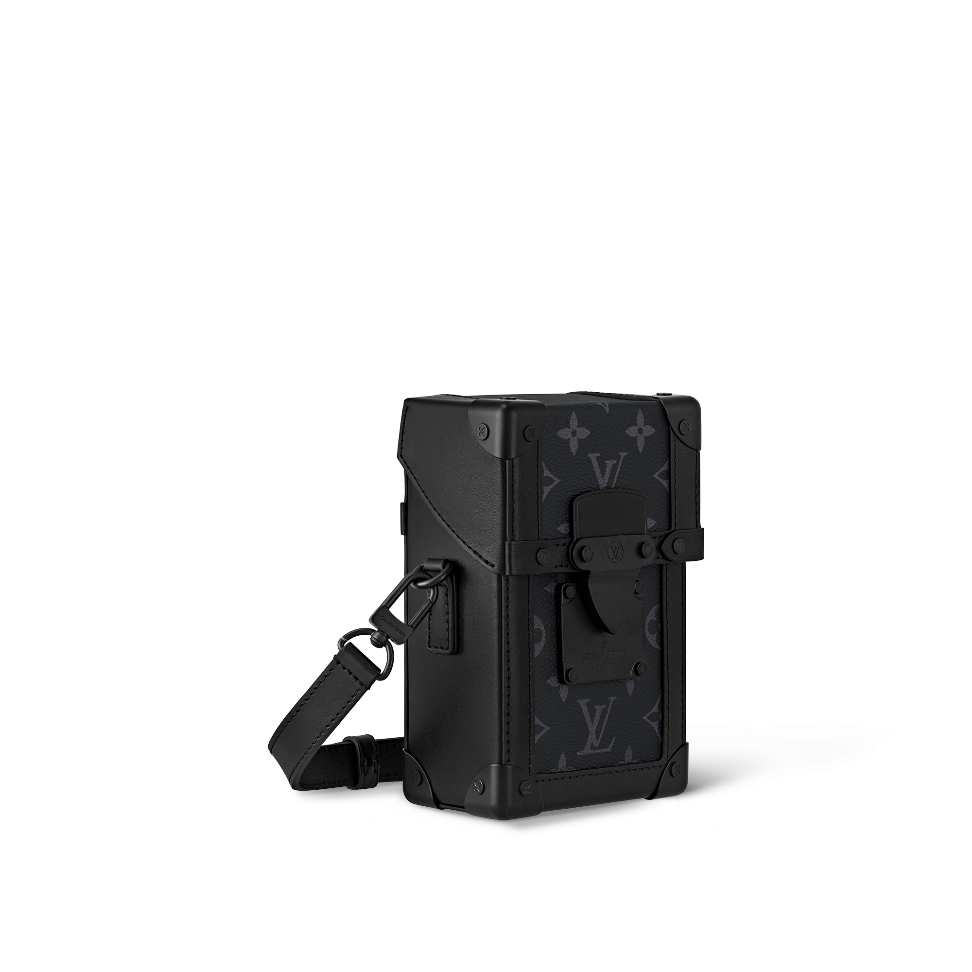 Cartera Vertical Trunk con bandolera Monogram Eclipse Hombre Carteras y pequeña marroquinería Todas las carteras y pequeña marroquinería | LOUIS VUITTON (Zoom de producto)