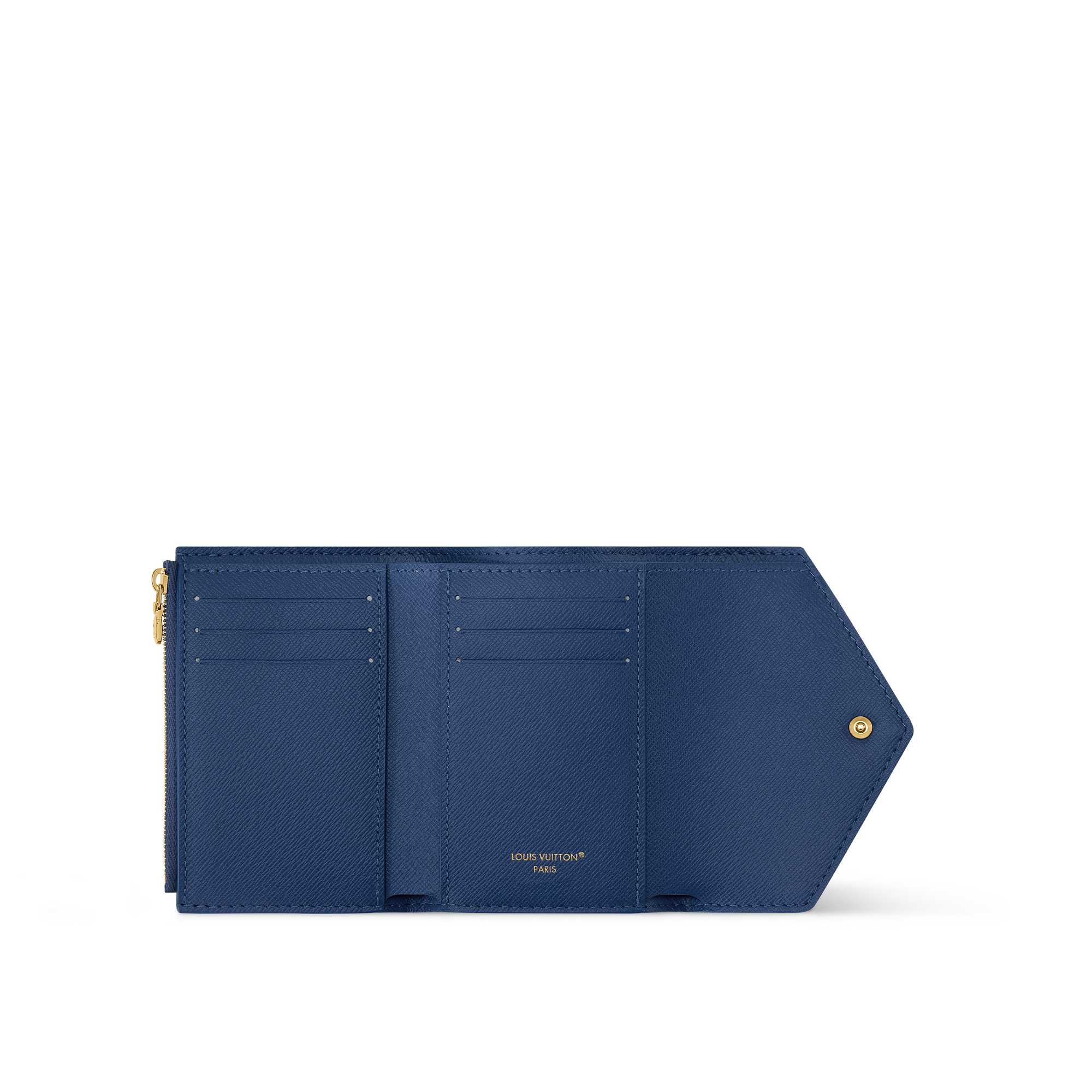 Cartera Victorine Lona Monogram Denim Mujer Carteras y pequeña marroquinería Carteras grandes y pequeñas | LOUIS VUITTON (Zoom de producto)