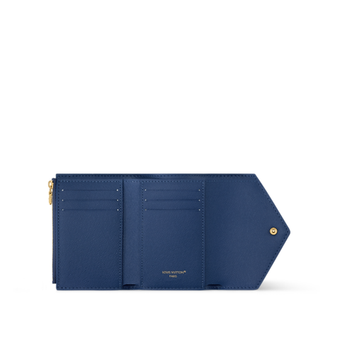 Cartera Victorine Lona Monogram Denim Mujer Carteras y pequeña marroquinería Carteras grandes y pequeñas | LOUIS VUITTON (Zoom de producto)