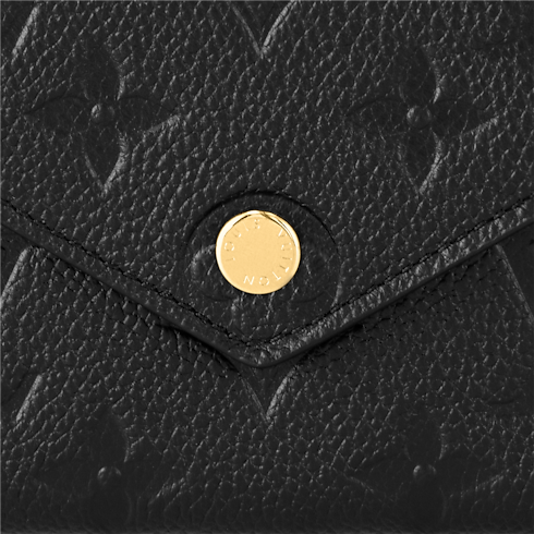 Cartera Victorine Piel Monogram Empreinte Mujer Carteras y pequeña marroquinería Todas las carteras y pequeña marroquinería | LOUIS VUITTON (Zoom de producto)
