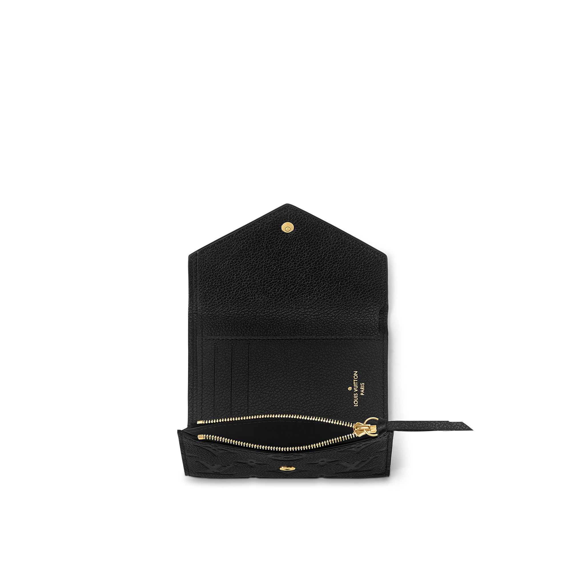Cartera Victorine Piel Monogram Empreinte Mujer Carteras y pequeña marroquinería Todas las carteras y pequeña marroquinería | LOUIS VUITTON (Zoom de producto)