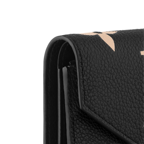 Cartera Victorine Piel Monogram Empreinte Bicolor Mujer Carteras y pequeña marroquinería Todas las carteras y pequeña marroquinería | LOUIS VUITTON (Zoom de producto)