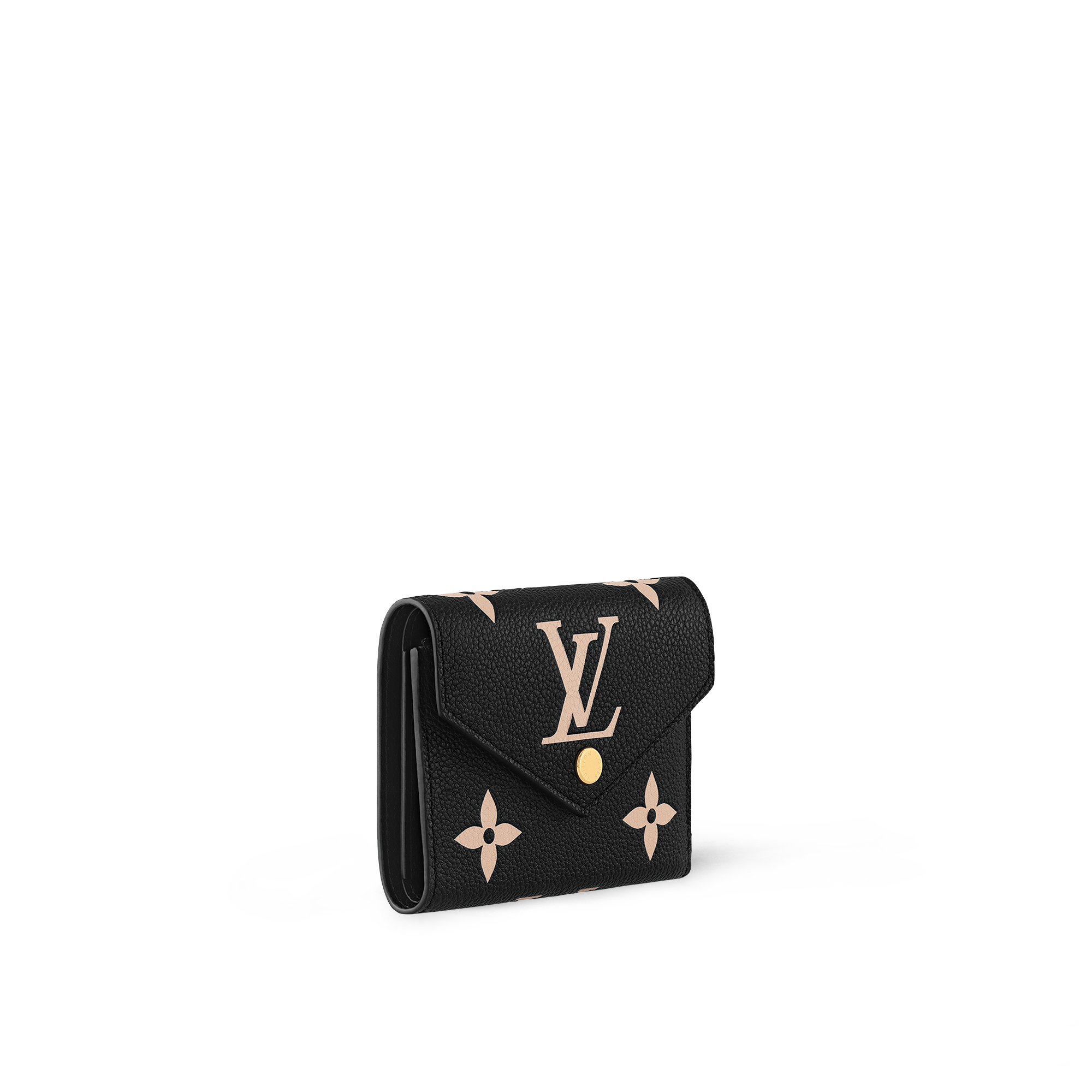 Cartera Victorine Piel Monogram Empreinte Bicolor Mujer Carteras y pequeña marroquinería Todas las carteras y pequeña marroquinería | LOUIS VUITTON (Zoom de producto)