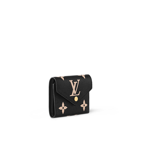 Cartera Victorine Piel Monogram Empreinte Bicolor Mujer Carteras y pequeña marroquinería Todas las carteras y pequeña marroquinería | LOUIS VUITTON (Zoom de producto)