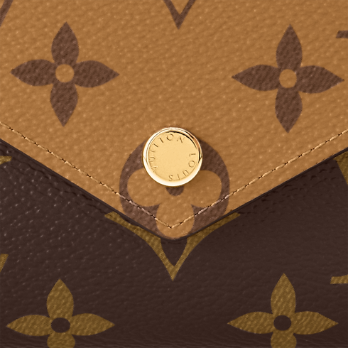 Cartera Victorine Lona Monogram Reverse Canvas Mujer Carteras y pequeña marroquinería Carteras pequeñas | LOUIS VUITTON (Zoom de producto)
