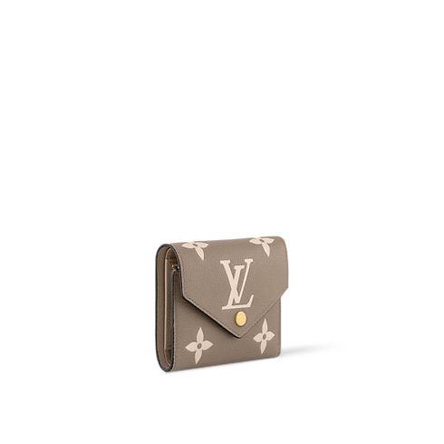 Cartera Victorine Piel Monogram Empreinte Bicolor Mujer Carteras y pequeña marroquinería Todas las carteras y pequeña marroquinería | LOUIS VUITTON (Zoom de producto)