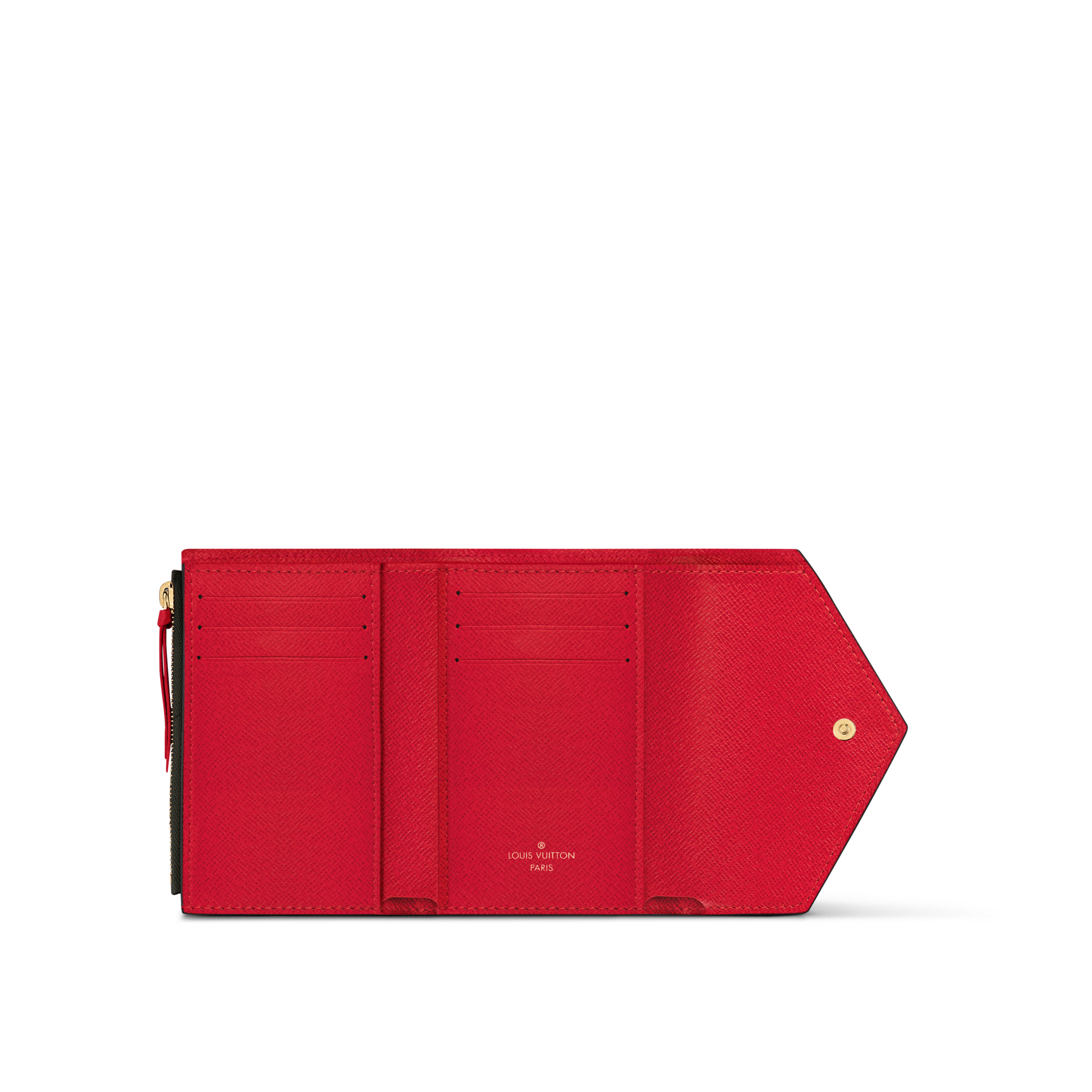 Cartera Victorine Lona Damier Ebène Mujer Carteras y pequeña marroquinería Todas las carteras y pequeña marroquinería | LOUIS VUITTON (Zoom de producto)