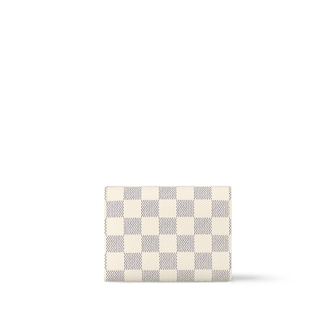 Cartera Victorine Lona Damier Azur Mujer Carteras y pequeña marroquinería Todas las carteras y pequeña marroquinería | LOUIS VUITTON (Zoom de producto)