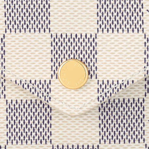 Cartera Victorine Lona Damier Azur Mujer Carteras y pequeña marroquinería Todas las carteras y pequeña marroquinería | LOUIS VUITTON (Zoom de producto)