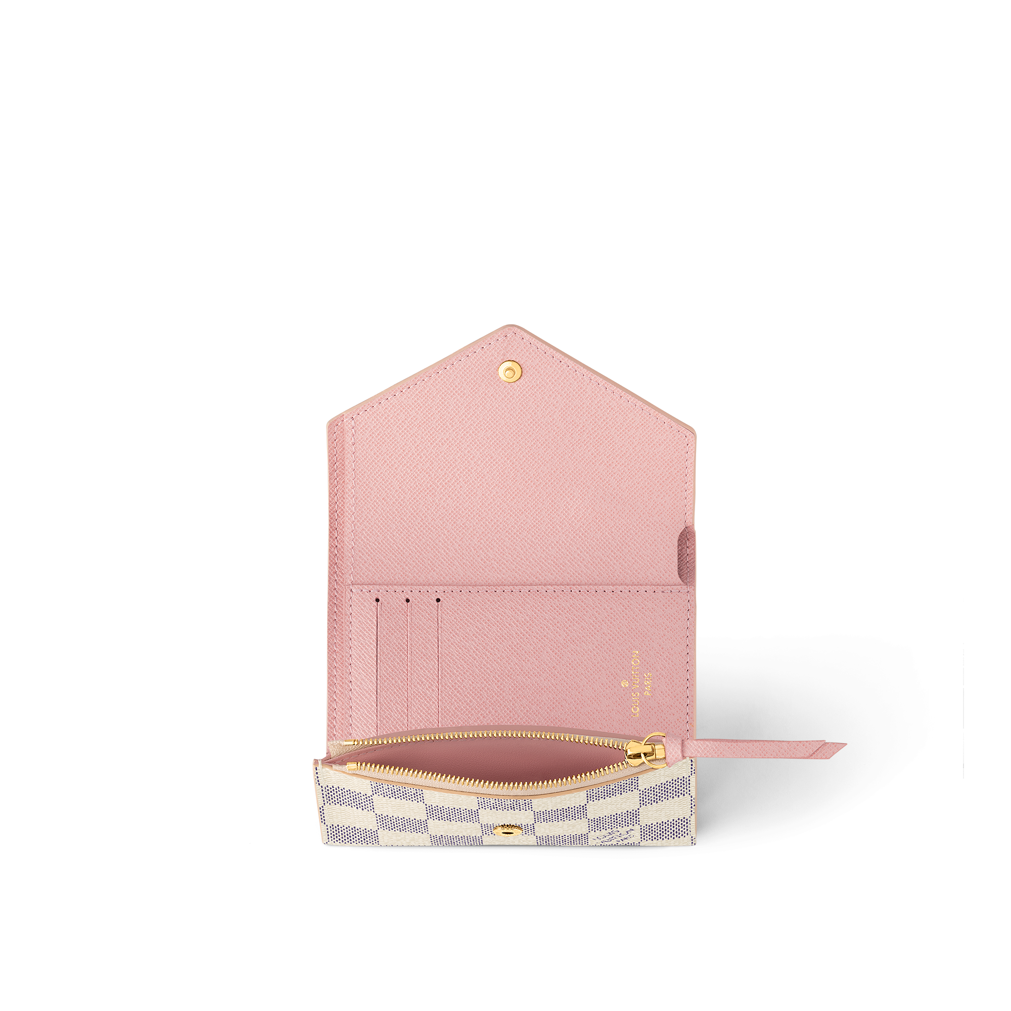 Cartera Victorine Lona Damier Azur Mujer Carteras y pequeña marroquinería Todas las carteras y pequeña marroquinería | LOUIS VUITTON (Zoom de producto)
