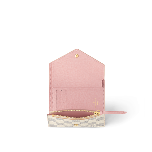 Cartera Victorine Lona Damier Azur Mujer Carteras y pequeña marroquinería Todas las carteras y pequeña marroquinería | LOUIS VUITTON (Zoom de producto)