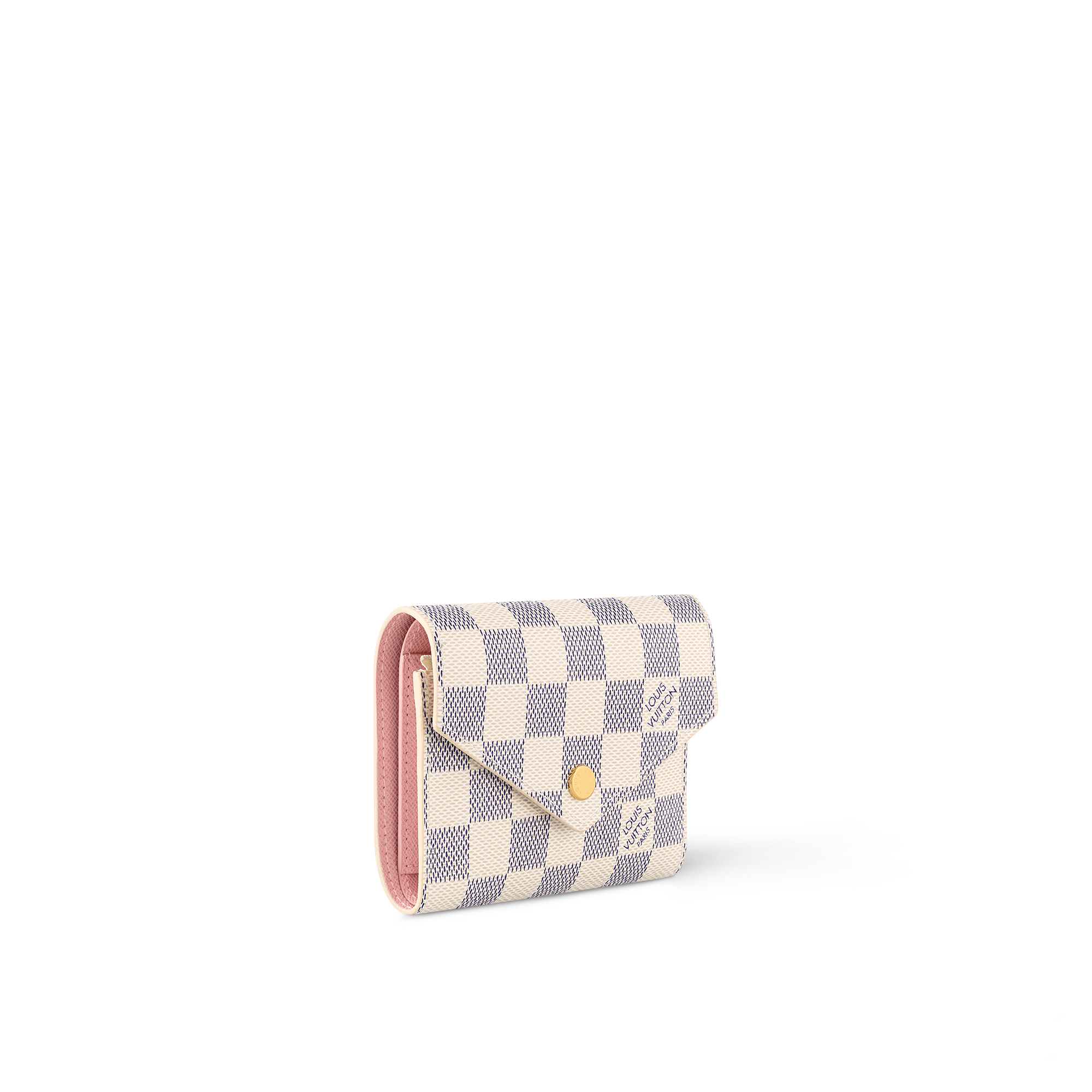 Cartera Victorine Lona Damier Azur Mujer Carteras y pequeña marroquinería Todas las carteras y pequeña marroquinería | LOUIS VUITTON (Zoom de producto)