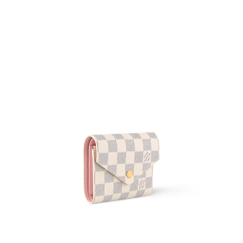 Cartera Victorine Lona Damier Azur Mujer Carteras y pequeña marroquinería Todas las carteras y pequeña marroquinería | LOUIS VUITTON (Zoom de producto)