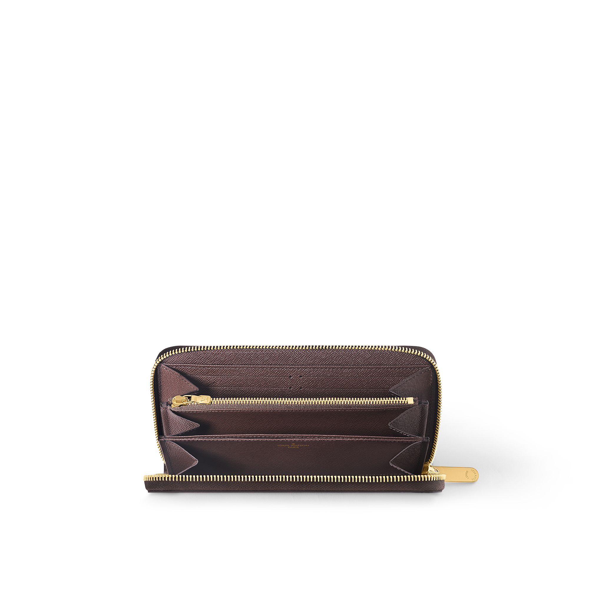 Cartera Zippy Lona Damier Ebène Mujer Carteras y pequeña marroquinería Todas las carteras y pequeña marroquinería | LOUIS VUITTON (Zoom de producto)