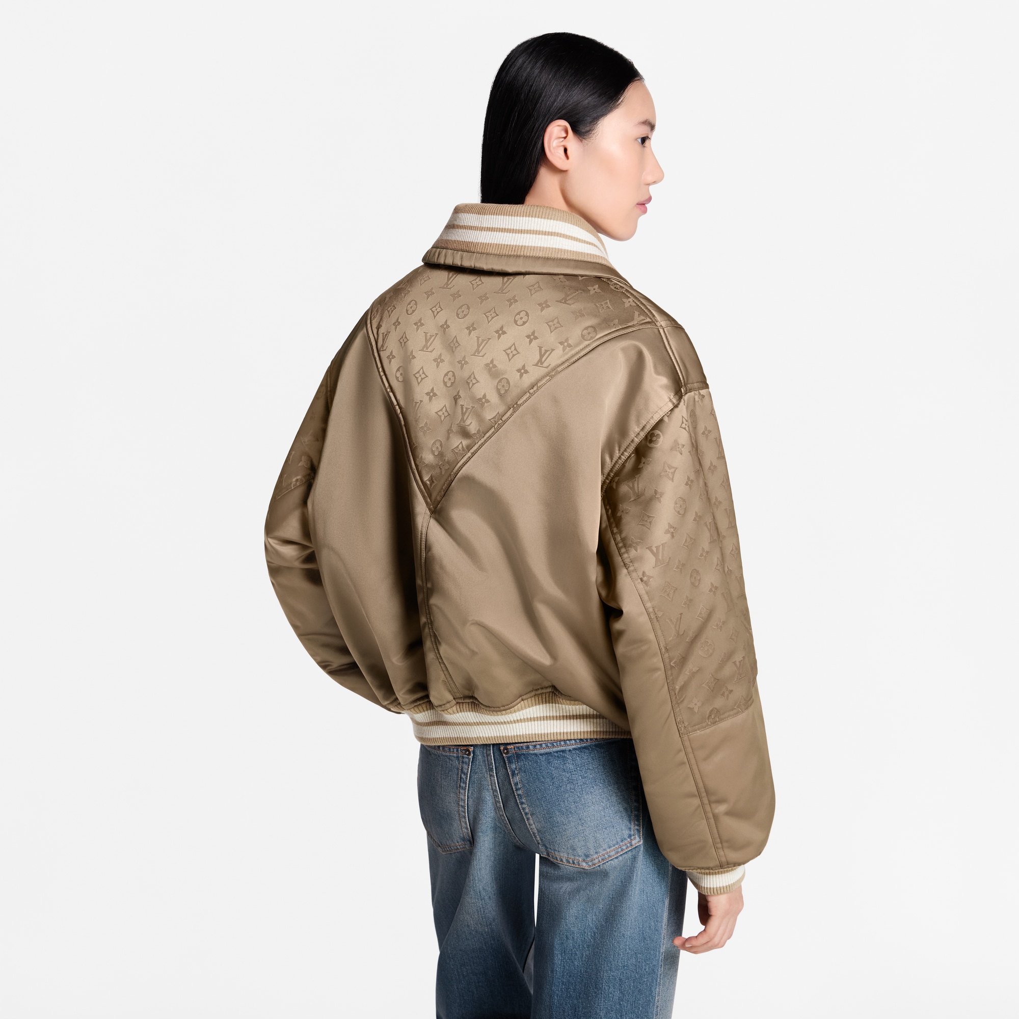 Cazadora bomber acolchada  Mujer Prêt-à-Porter Abrigos y chaquetas | LOUIS VUITTON (Zoom de producto)
