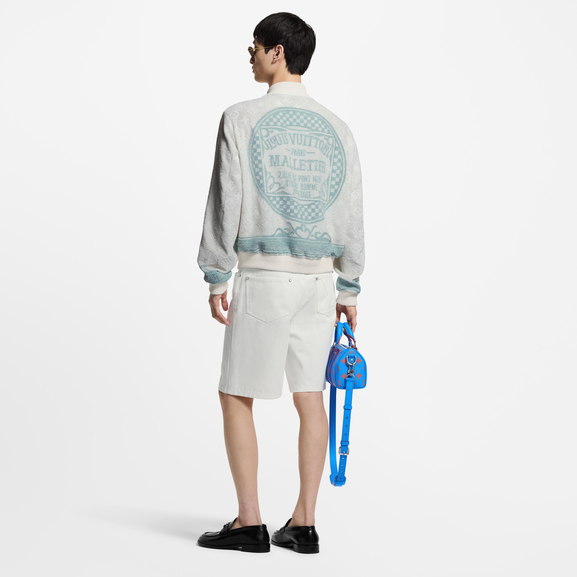 Cazadora bomber con lentejuelas  Hombre Prêt-à-Porter Cazadoras y abrigos | LOUIS VUITTON (Zoom de producto)