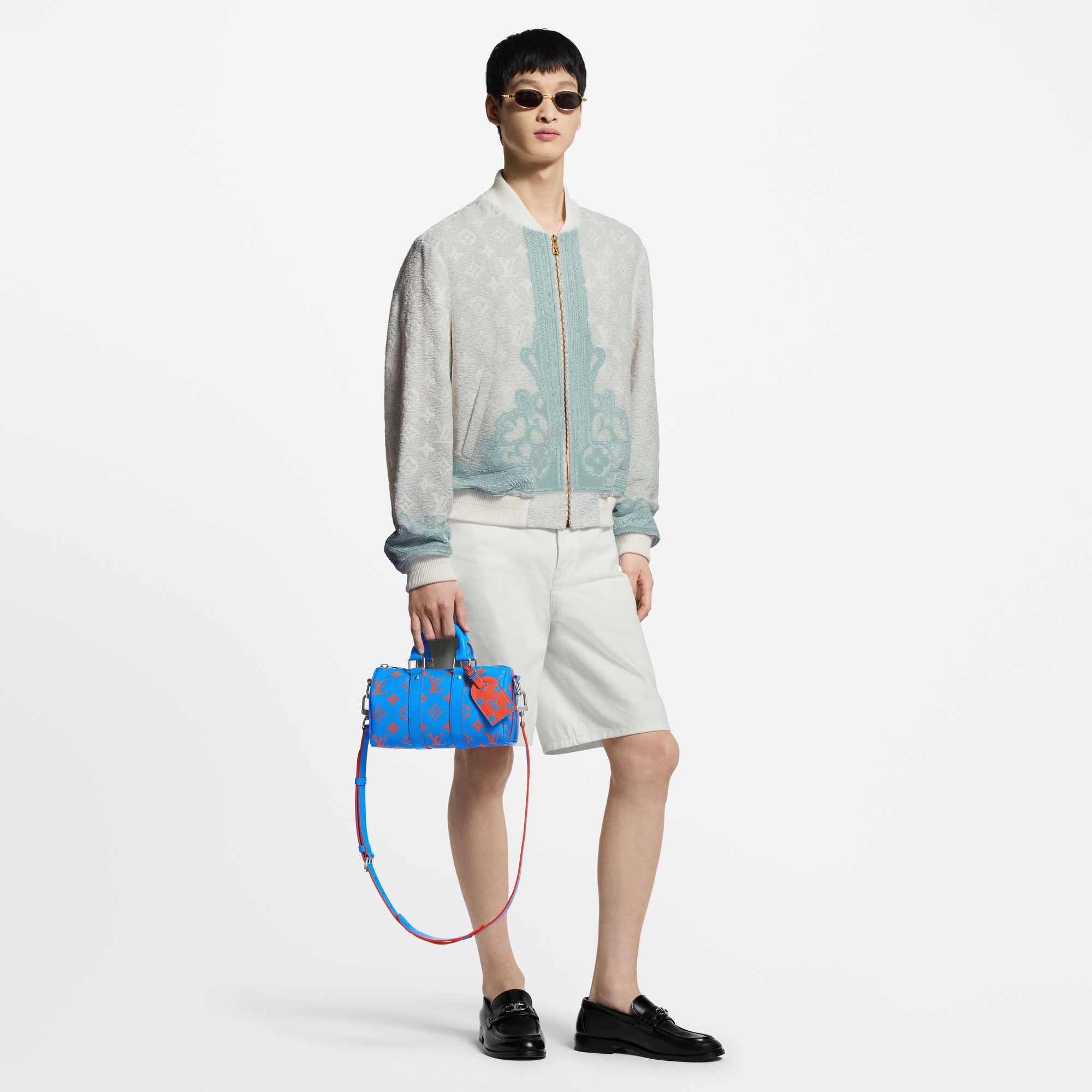 Cazadora bomber con lentejuelas  Hombre Prêt-à-Porter Cazadoras y abrigos | LOUIS VUITTON (Zoom de producto)