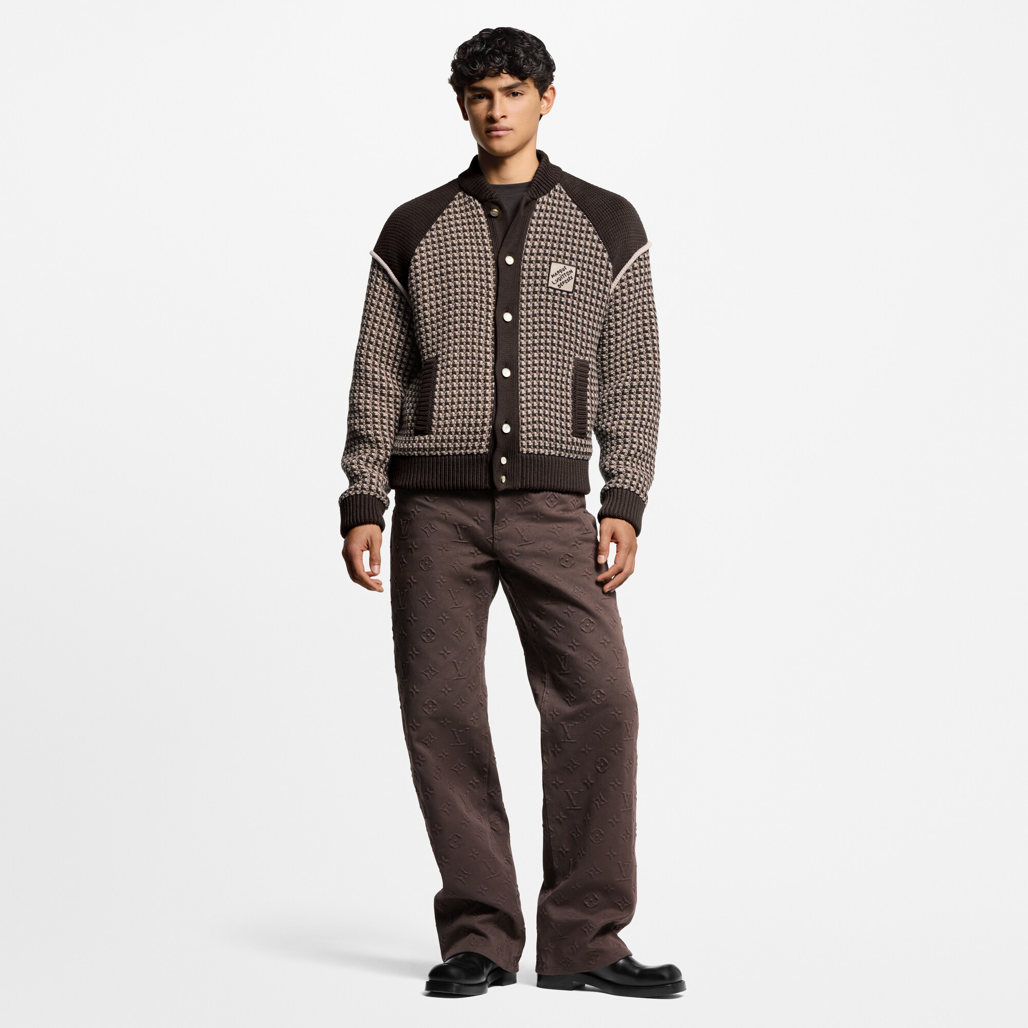 Cazadora bomber de algodón  Hombre Prêt-à-Porter Todo Prêt-à-Porter | LOUIS VUITTON (Zoom de producto)