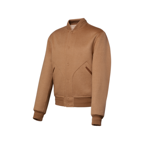 Cazadora bomber de doble cara en cachemir y vicuña Hombre Prêt-à-Porter Todo Prêt-à-Porter | LOUIS VUITTON (Zoom de producto)