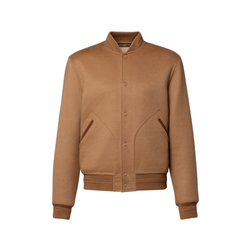 Cazadora bomber de doble cara en cachemir y vicuña Hombre Prêt-à-Porter Todo Prêt-à-Porter | LOUIS VUITTON (Zoom de producto)