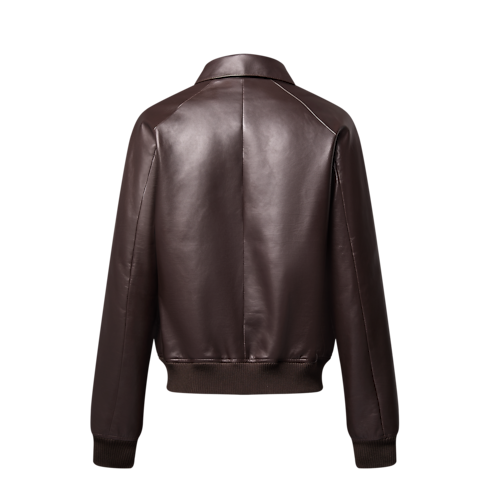 Cazadora bomber de piel Hombre Prêt-à-Porter Cazadoras y abrigos | LOUIS VUITTON (Zoom de producto)