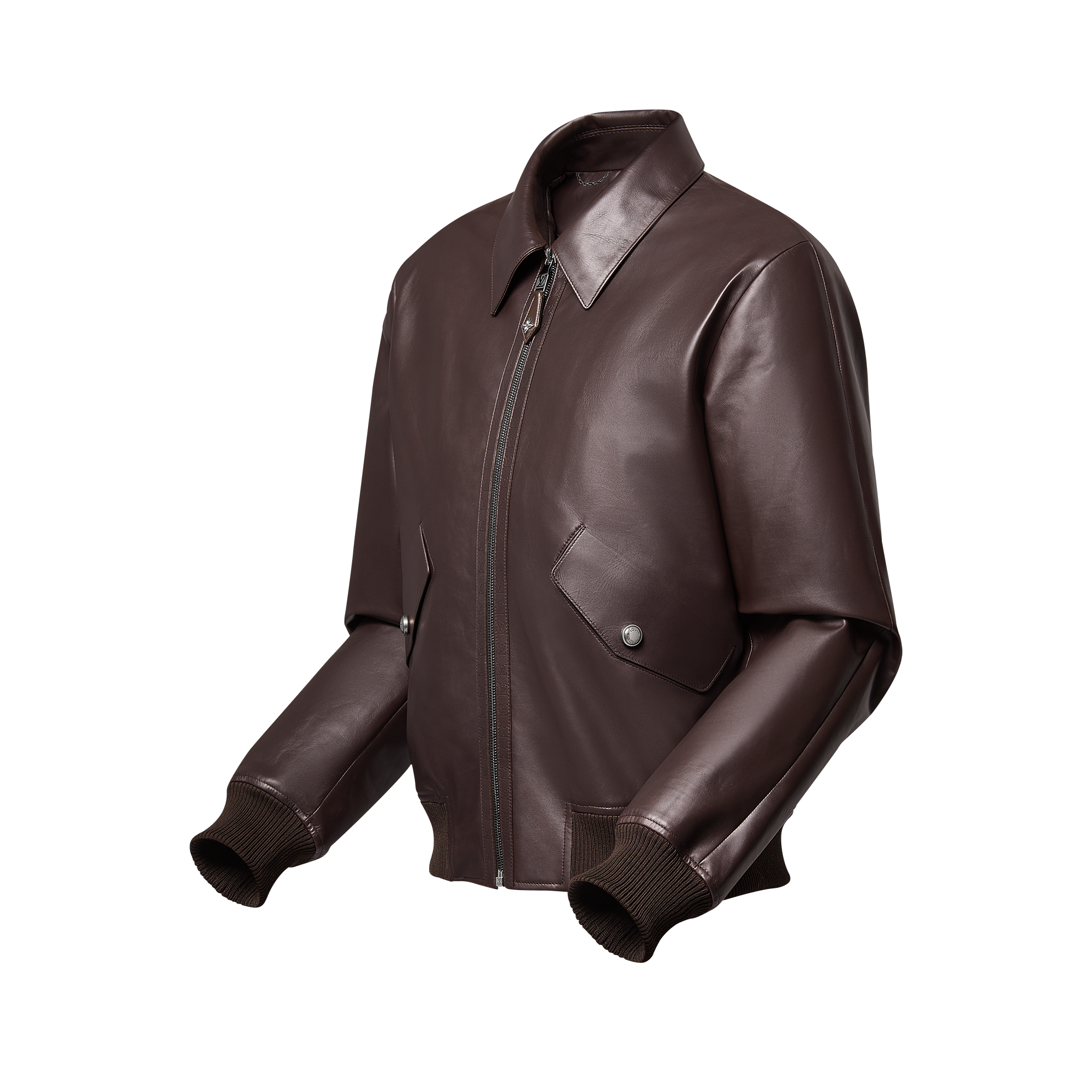 Cazadora bomber de piel  Hombre Prêt-à-Porter Cazadoras y abrigos | LOUIS VUITTON (Zoom de producto)
