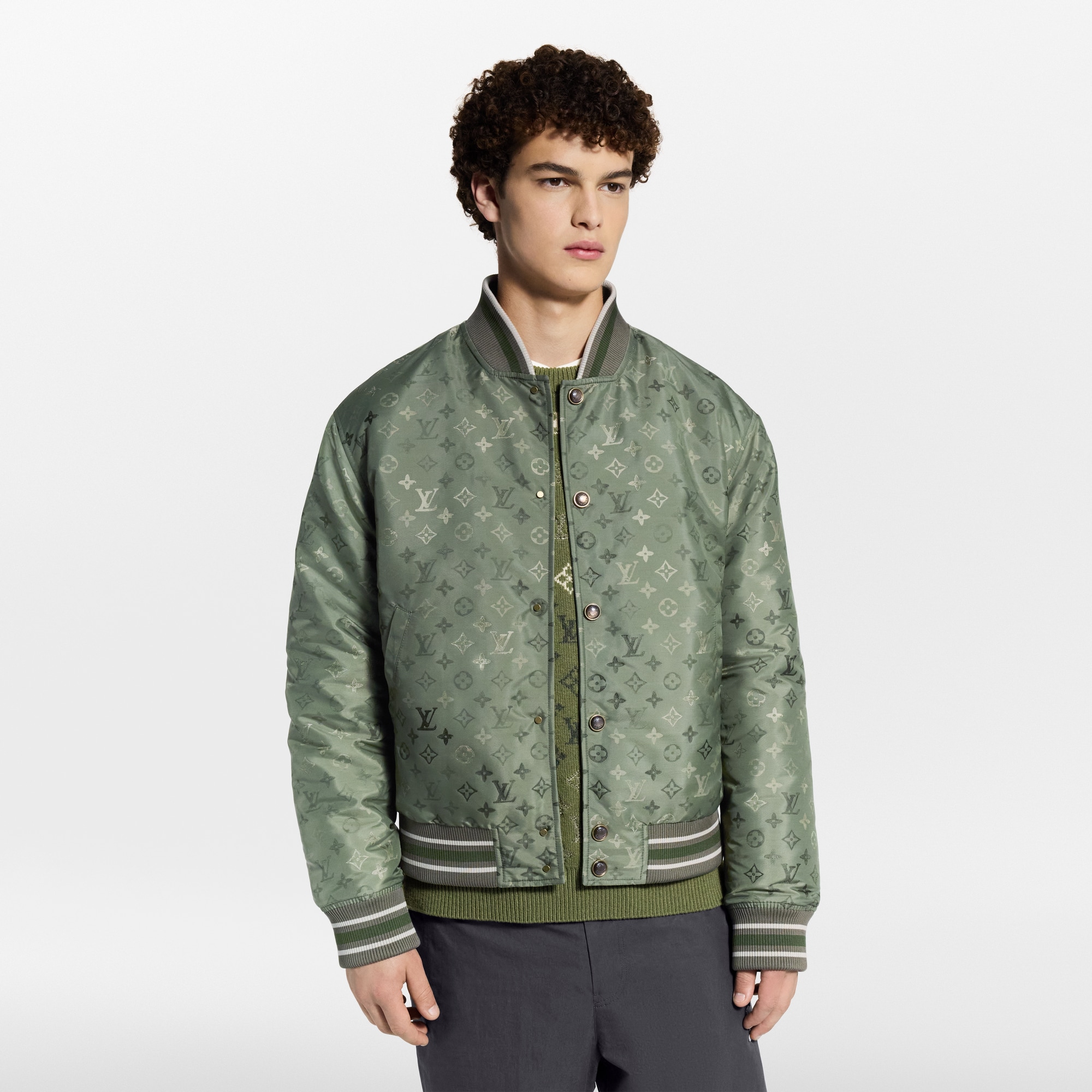 Cazadora bomber Monogram  Hombre Prêt-à-Porter Cazadoras y abrigos | LOUIS VUITTON (Zoom de producto)