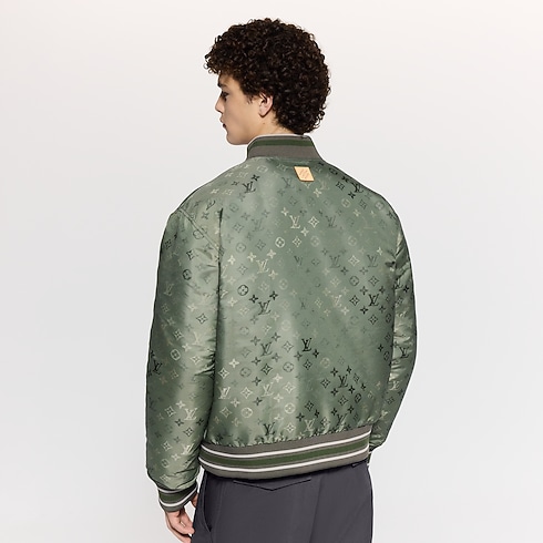 Cazadora bomber Monogram Hombre Prêt-à-Porter Cazadoras y abrigos | LOUIS VUITTON (Zoom de producto)