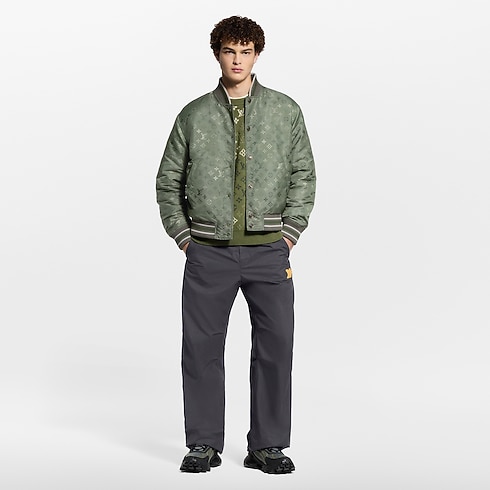Cazadora bomber Monogram Hombre Prêt-à-Porter Cazadoras y abrigos | LOUIS VUITTON (Zoom de producto)