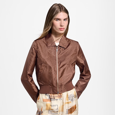 Cazadora bomber Nanogram Mujer Prêt-à-Porter Abrigos y chaquetas | LOUIS VUITTON (Zoom de producto)