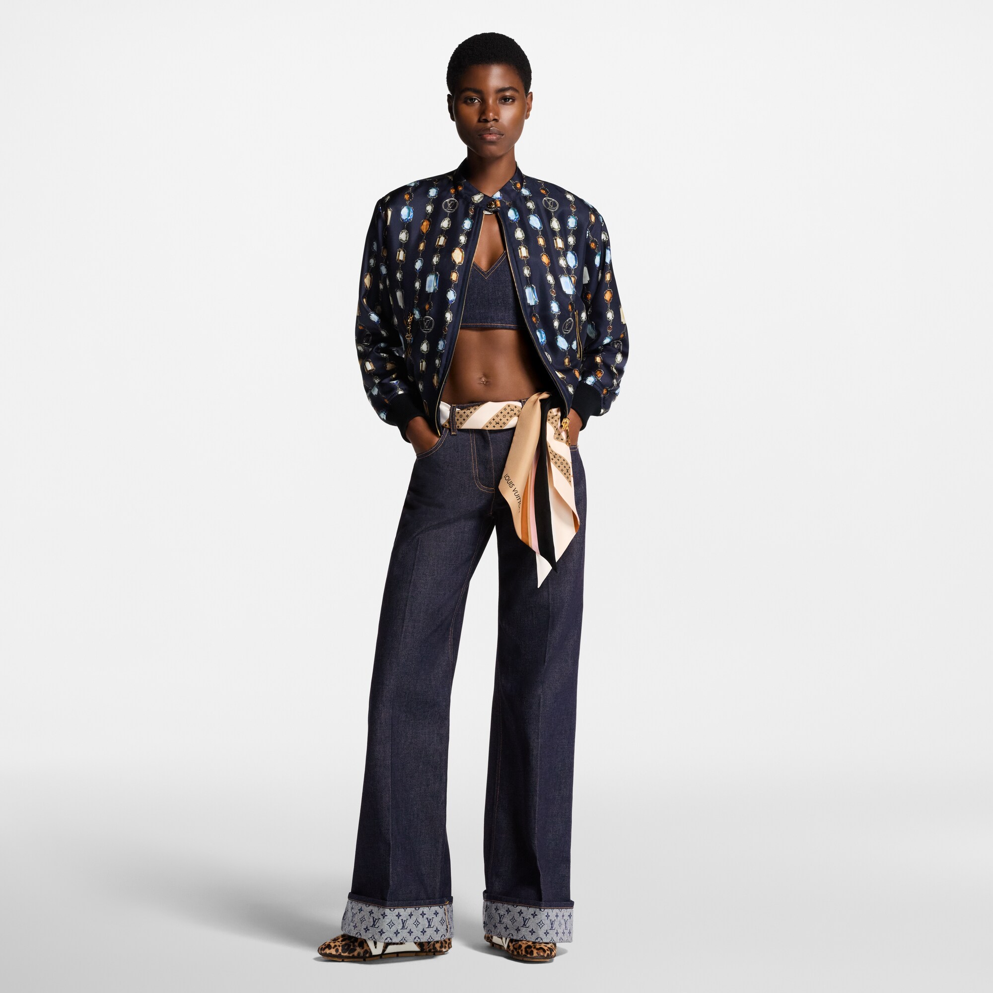 Cazadora bomber reversible  Mujer Prêt-à-Porter Abrigos y chaquetas | LOUIS VUITTON (Zoom de producto)