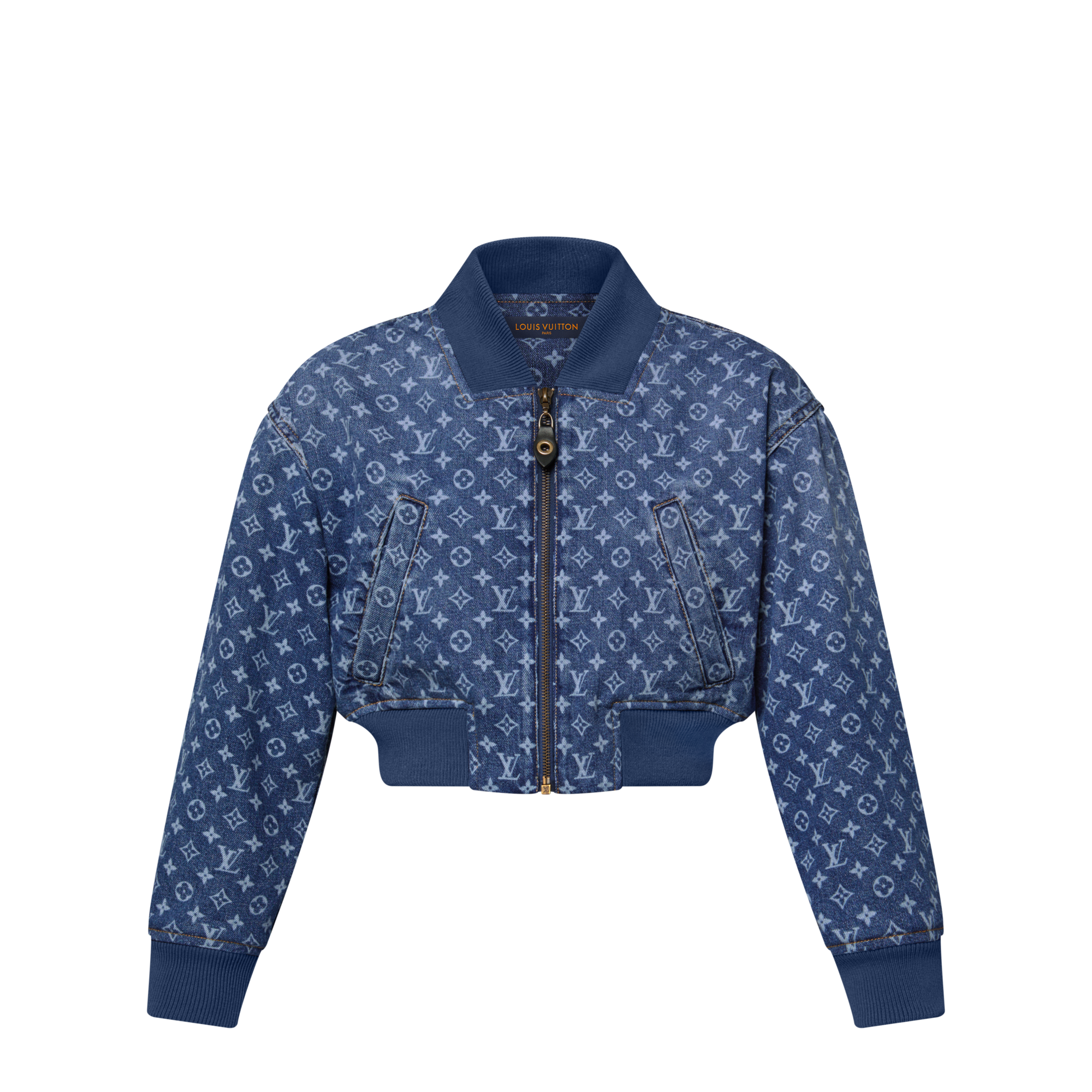 Cazadora bomber vaquera Monogram  Mujer Prêt-à-Porter Abrigos y chaquetas | LOUIS VUITTON (Zoom de producto)