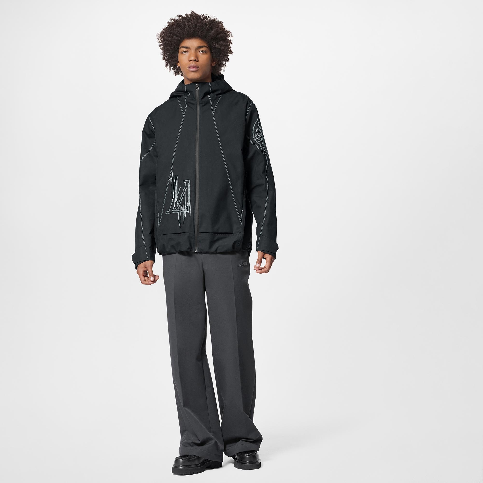 Cazadora con capucha LV Frequency  Hombre Discontinued Product Obs 12 | LOUIS VUITTON (Zoom de producto)