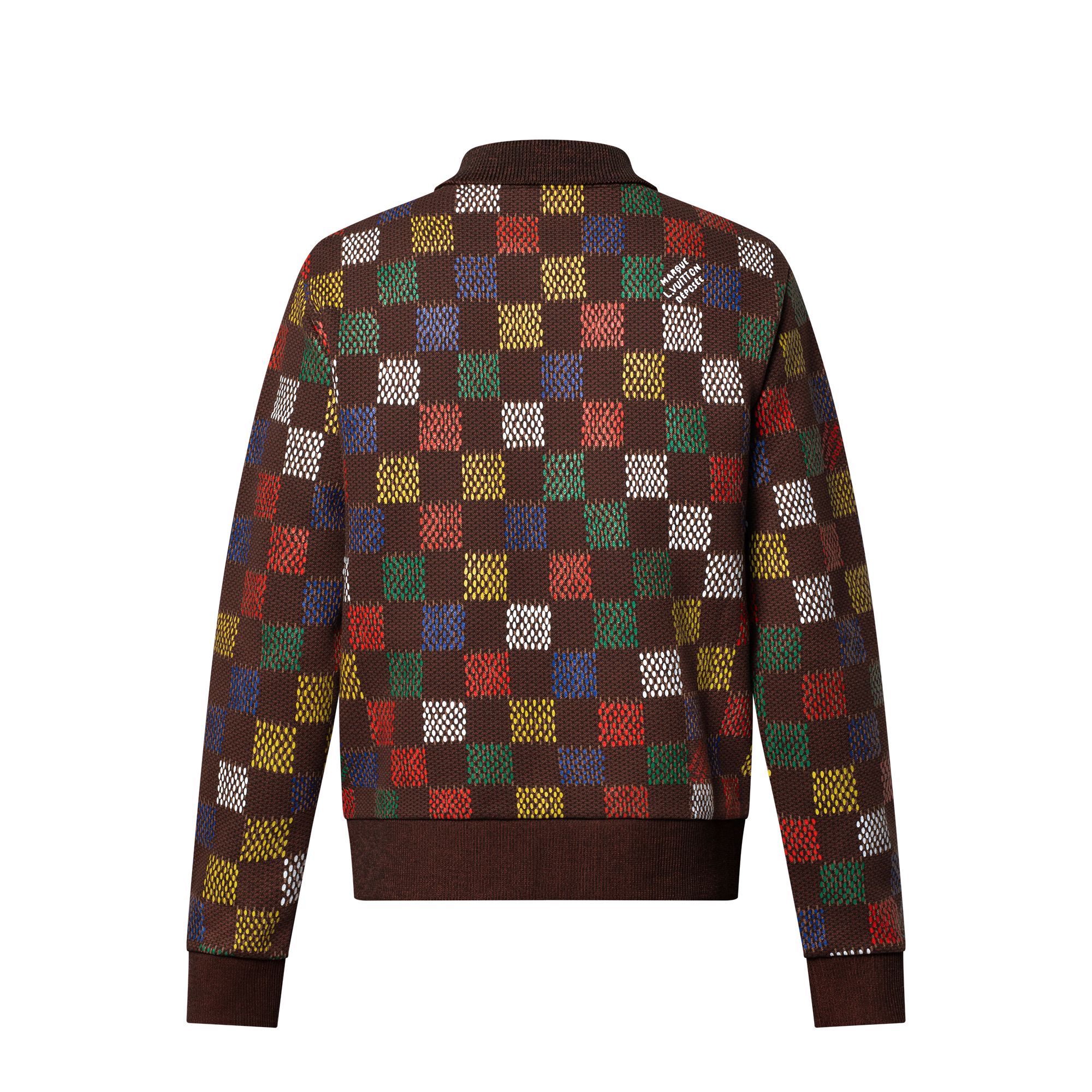 Cazadora Damier en punto de algodón  Hombre Prêt-à-Porter Todo Prêt-à-Porter | LOUIS VUITTON (Zoom de producto)