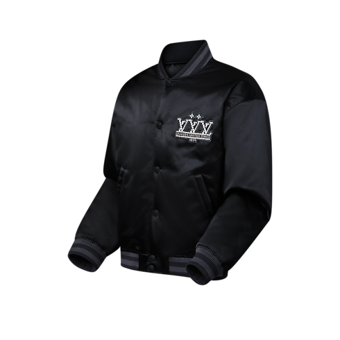 Cazadora de béisbol en nailon Hombre Prêt-à-Porter Cazadoras y abrigos | LOUIS VUITTON (Zoom de producto)