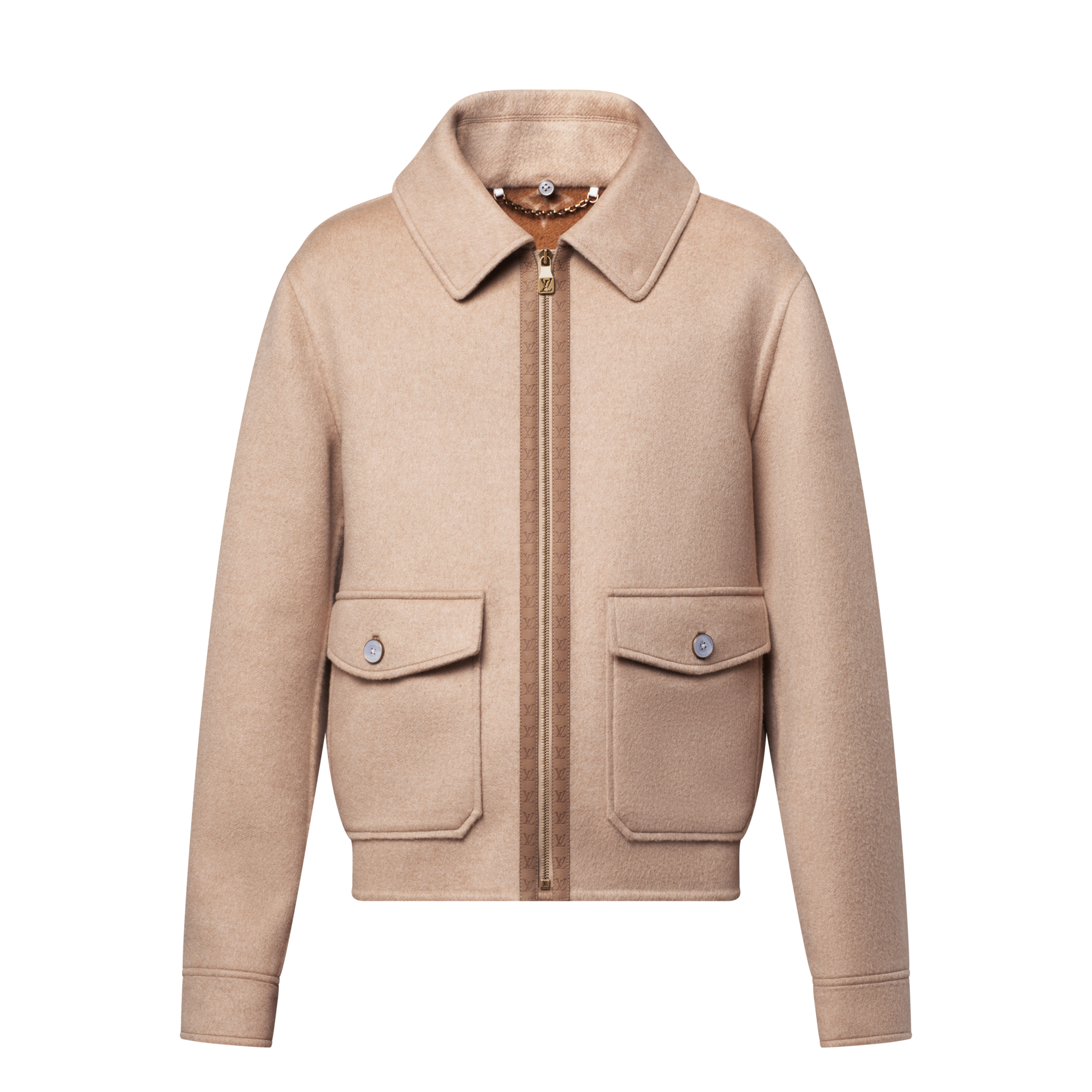 Cazadora de doble cara en pelo de vicuña y cachemir  Hombre Prêt-à-Porter Cazadoras y abrigos | LOUIS VUITTON (Zoom de producto)