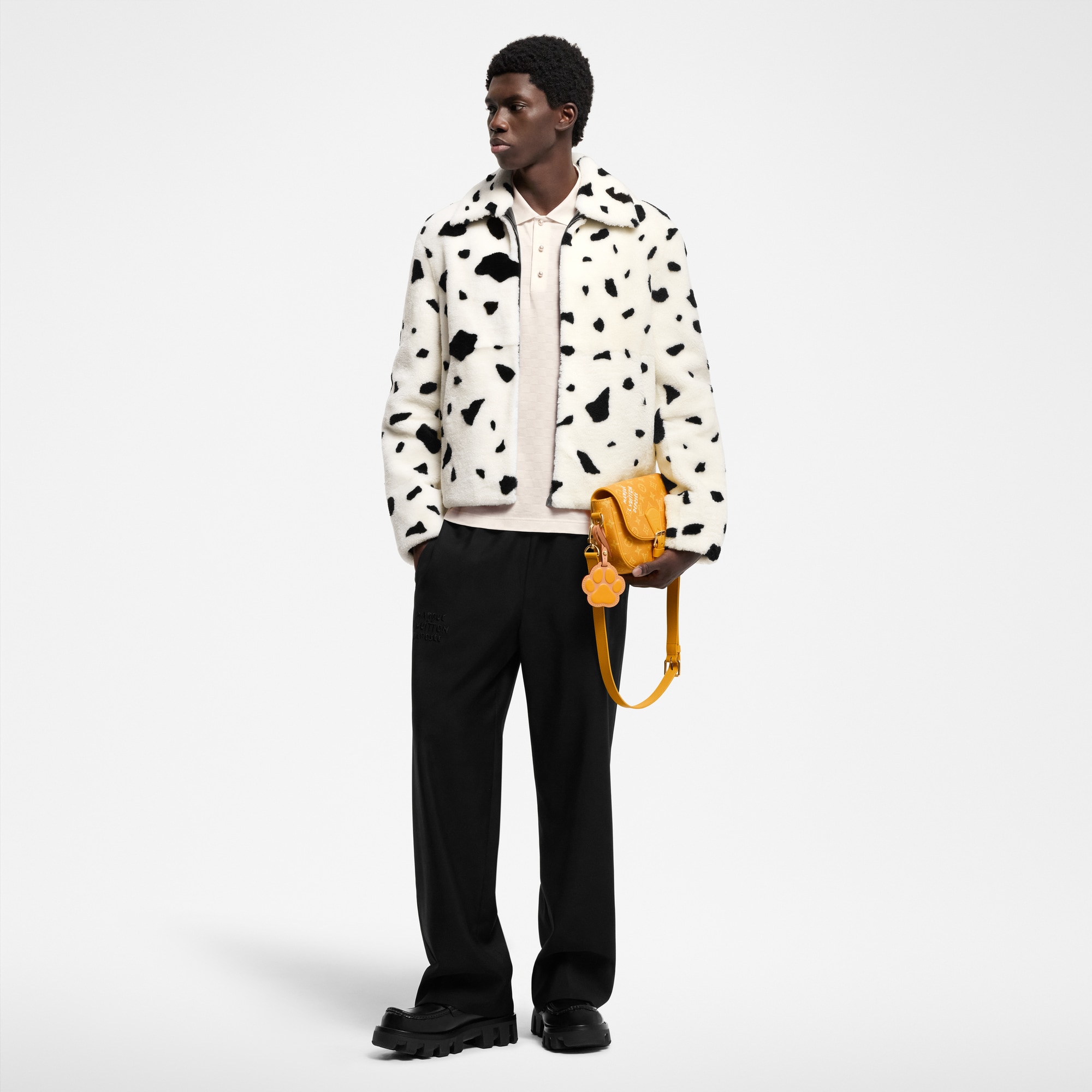 Cazadora de lana de cordero  Hombre Prêt-à-Porter Cazadoras y abrigos | LOUIS VUITTON (Zoom de producto)