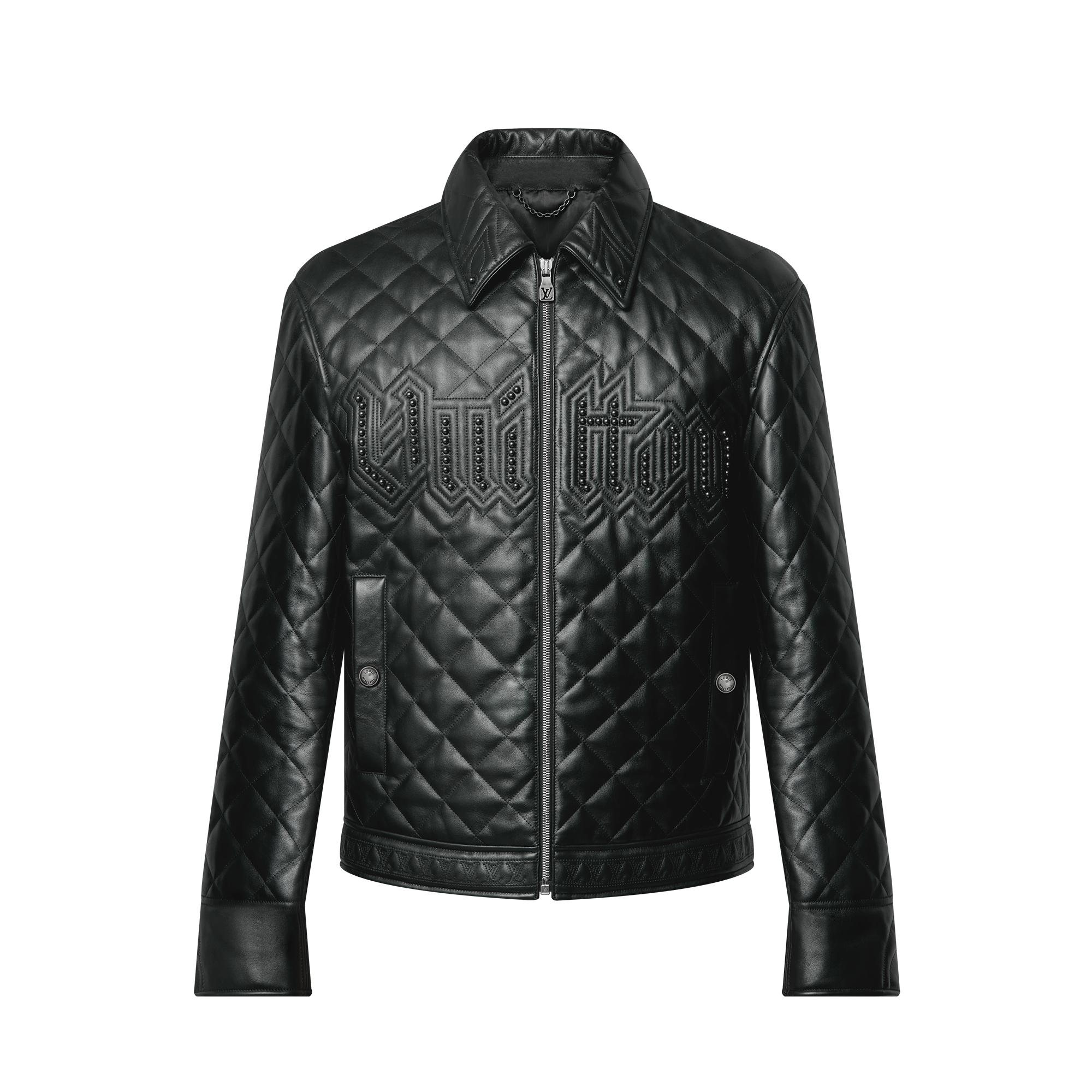 Cazadora de piel acolchada  Hombre Prêt-à-Porter Cazadoras y abrigos | LOUIS VUITTON (Zoom de producto)