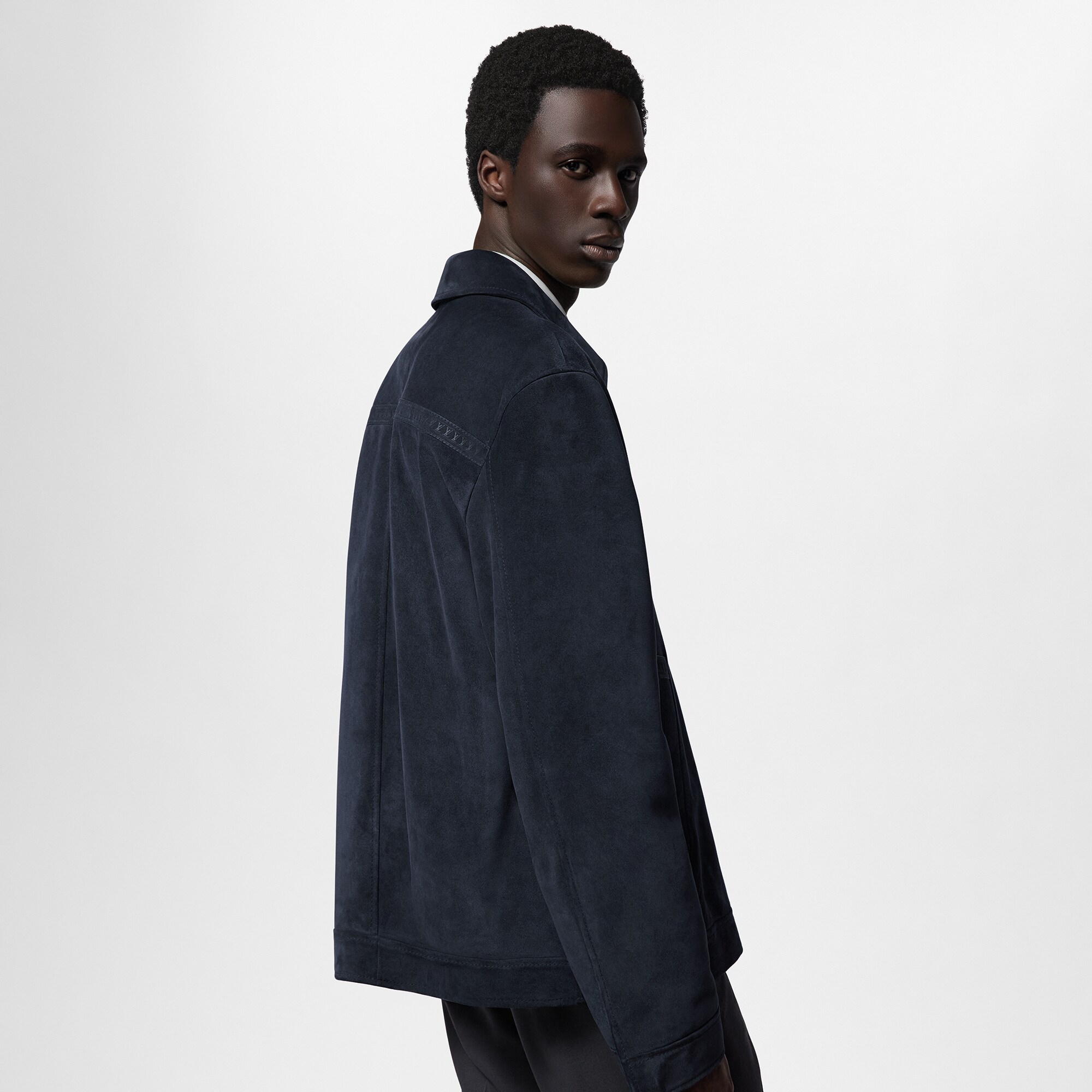 Cazadora de piel con cremallera  Hombre Prêt-à-Porter Cazadoras y abrigos | LOUIS VUITTON (Zoom de producto)