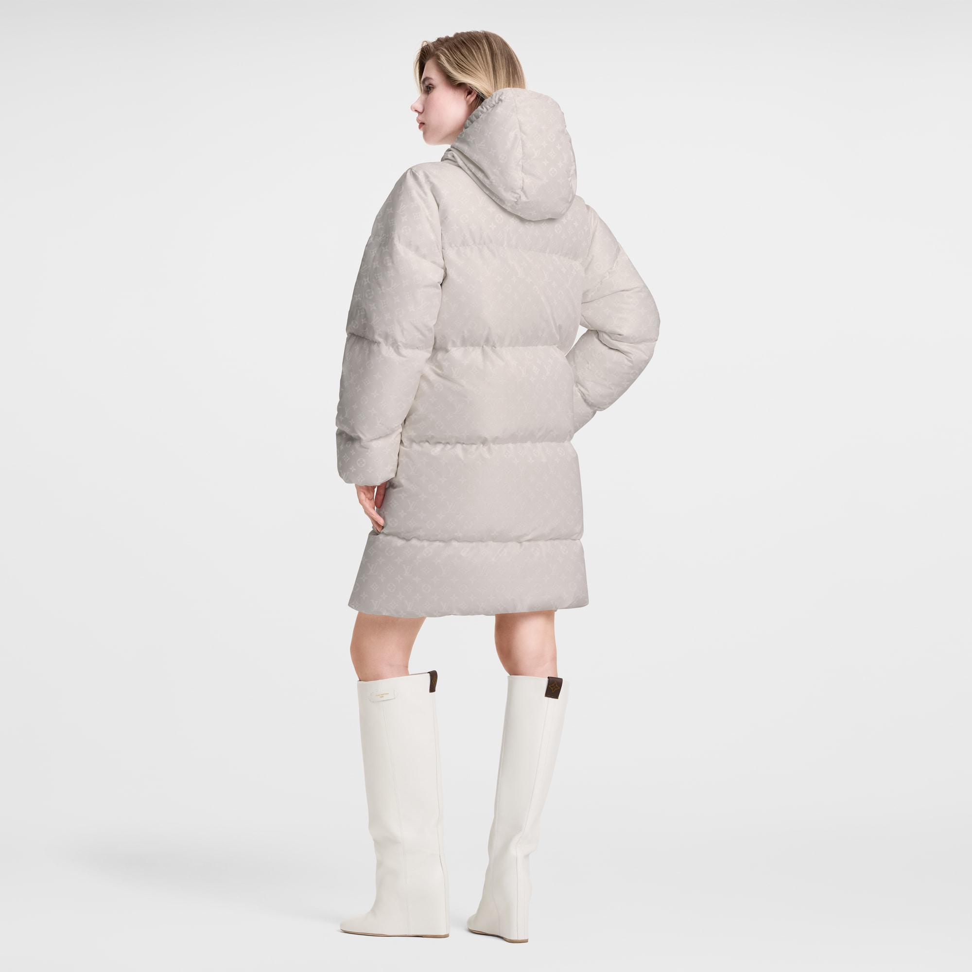 Cazadora de plumas larga Monogram  Mujer Prêt-à-Porter Abrigos y chaquetas | LOUIS VUITTON (Zoom de producto)