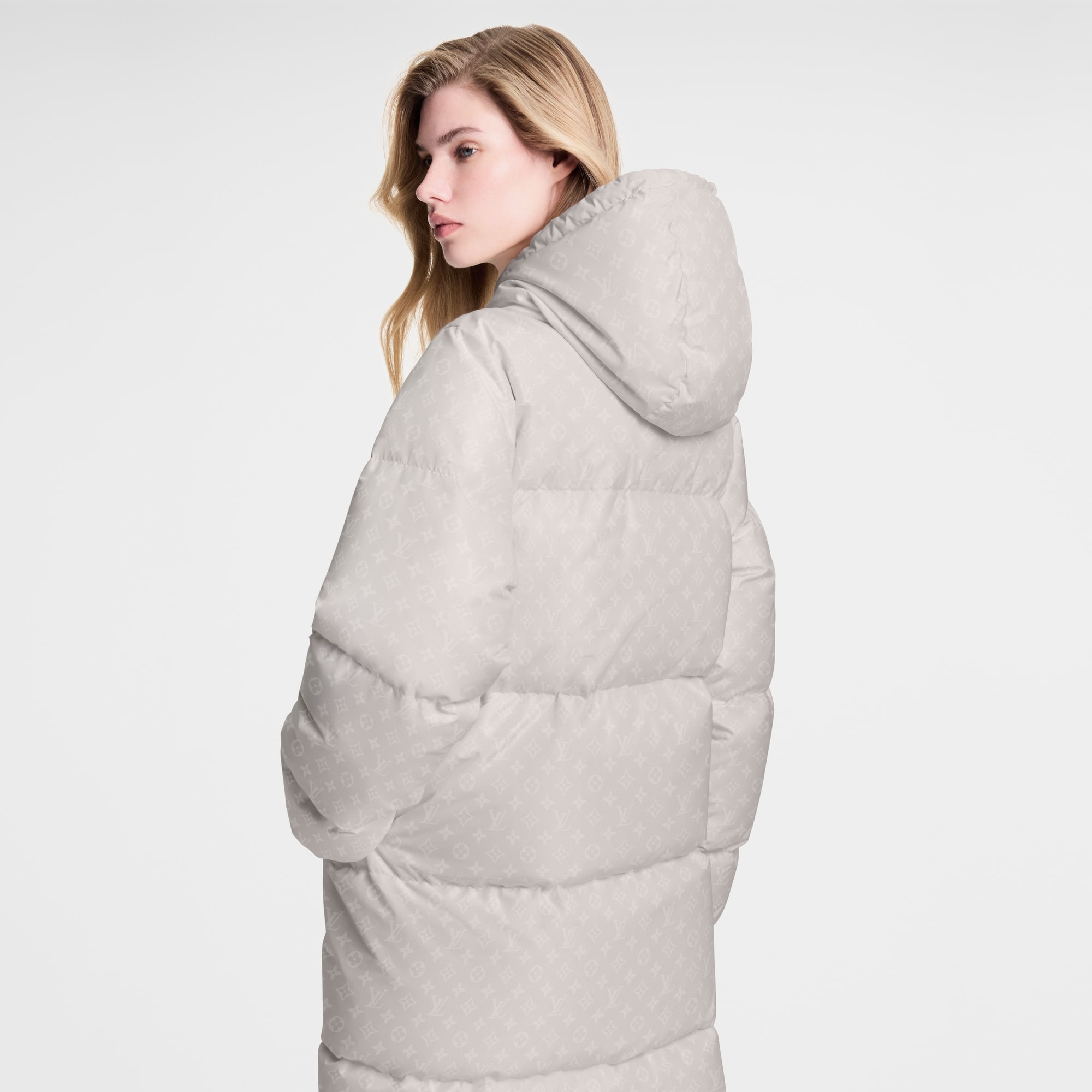 Cazadora de plumas larga Monogram  Mujer Prêt-à-Porter Abrigos y chaquetas | LOUIS VUITTON (Zoom de producto)