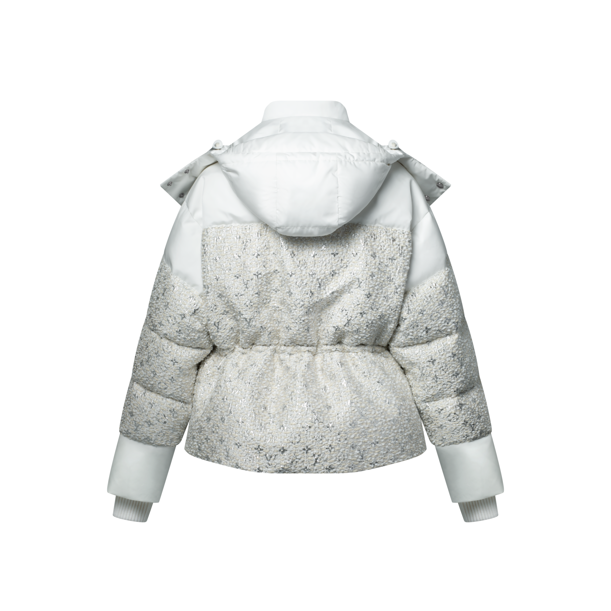Cazadora de plumas Monogram en tweed  Mujer Prêt-à-Porter Abrigos y chaquetas | LOUIS VUITTON (Zoom de producto)