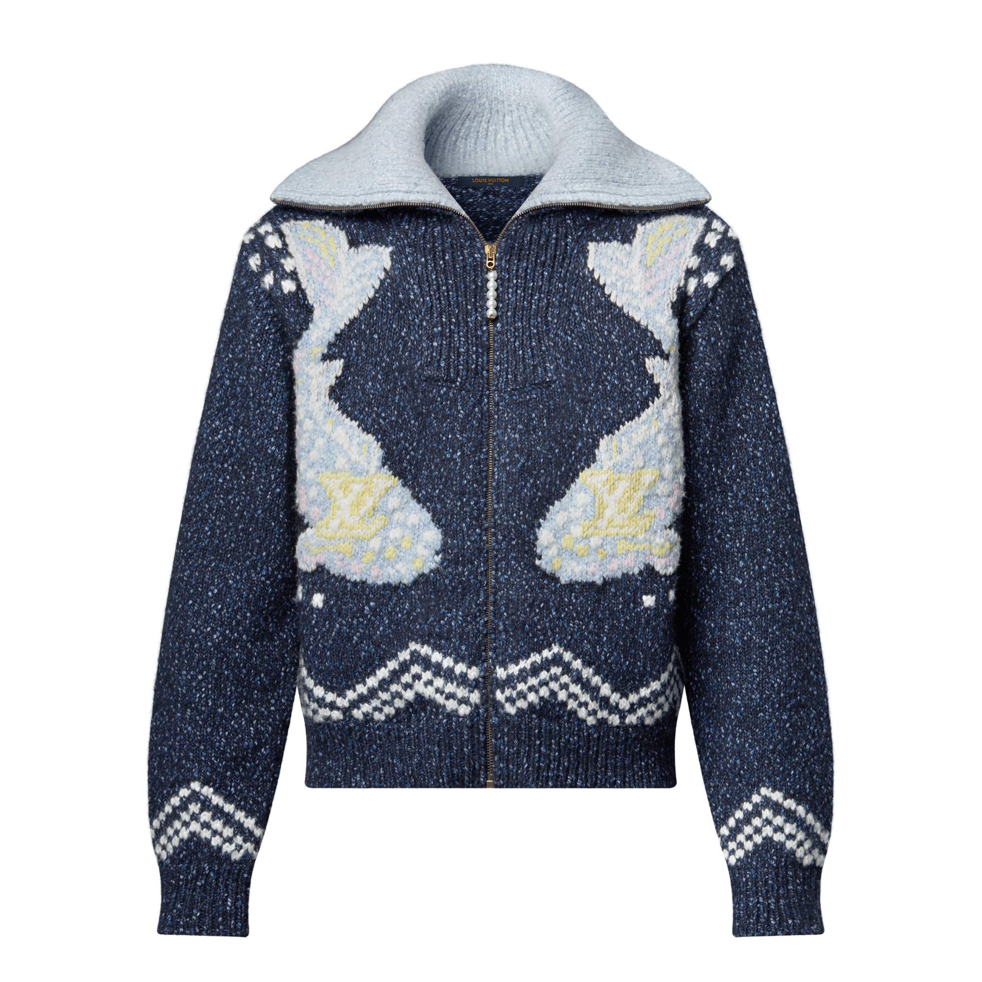 Cazadora de punto con cremallera  Hombre Prêt-à-Porter Todo Prêt-à-Porter | LOUIS VUITTON (Zoom de producto)