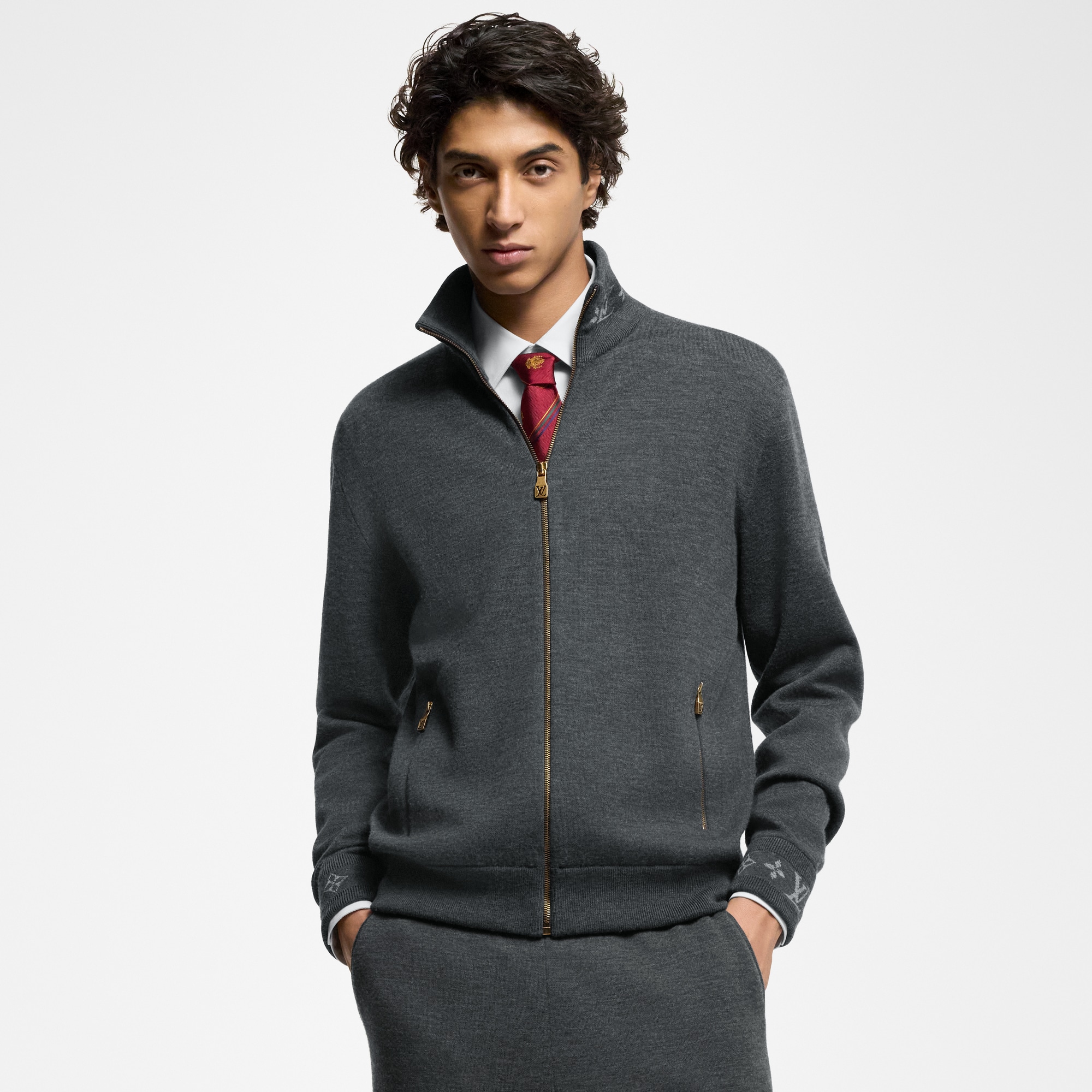 Cazadora de viaje en punto de doble cara  Hombre Prêt-à-Porter Todo Prêt-à-Porter | LOUIS VUITTON (Zoom de producto)