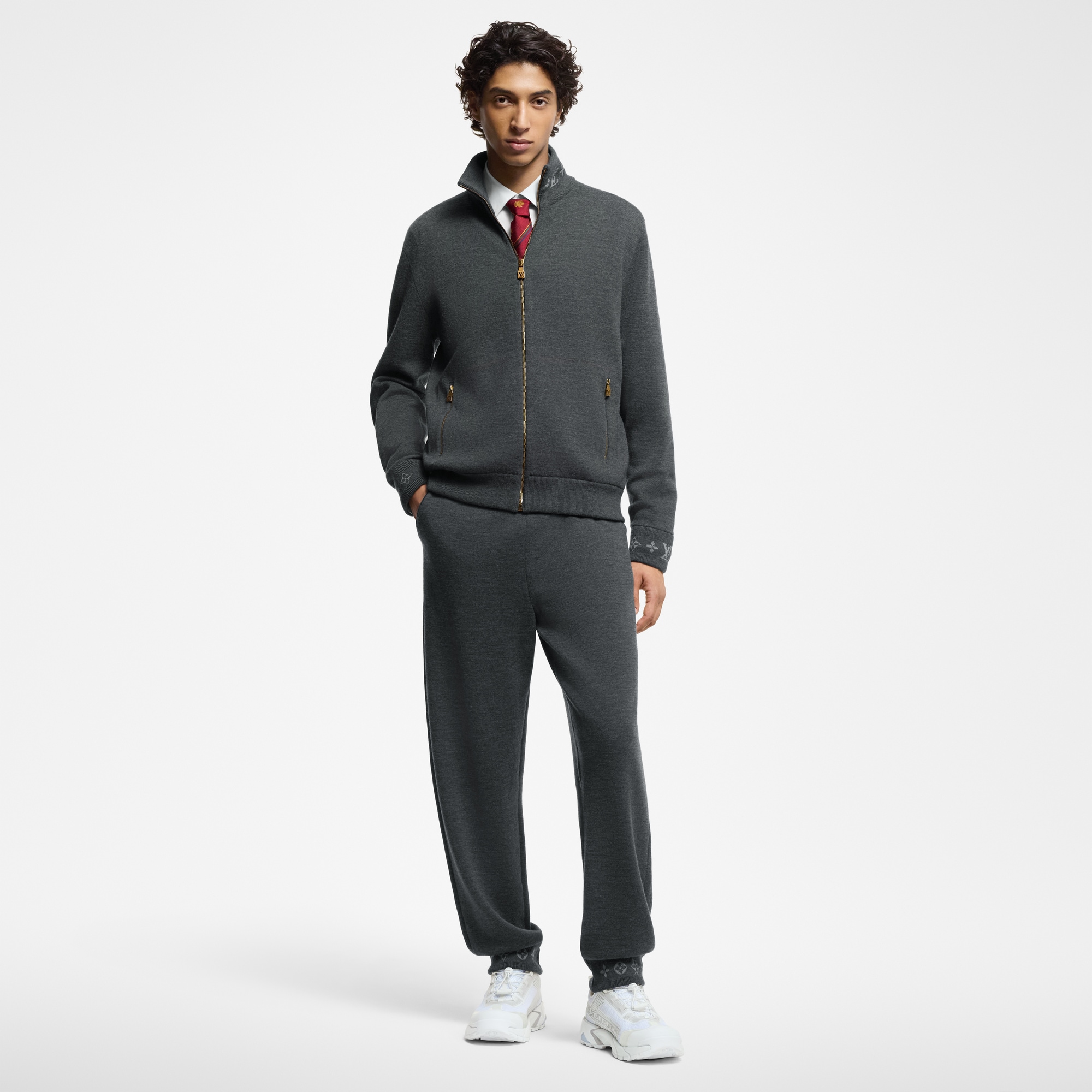 Cazadora de viaje en punto de doble cara  Hombre Prêt-à-Porter Todo Prêt-à-Porter | LOUIS VUITTON (Zoom de producto)