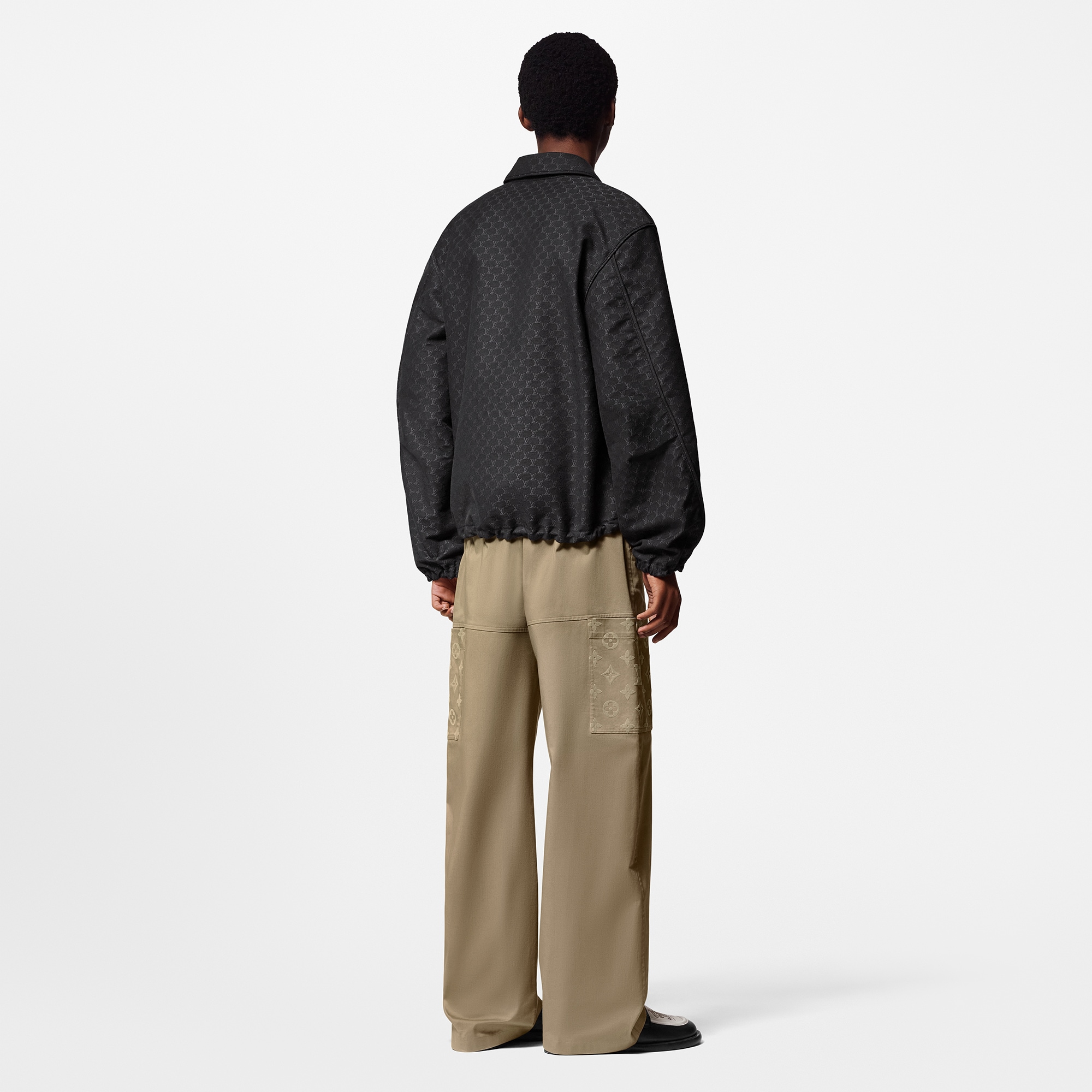 Cazadora en mezcla de algodón  Hombre Prêt-à-Porter Cazadoras y abrigos | LOUIS VUITTON (Zoom de producto)