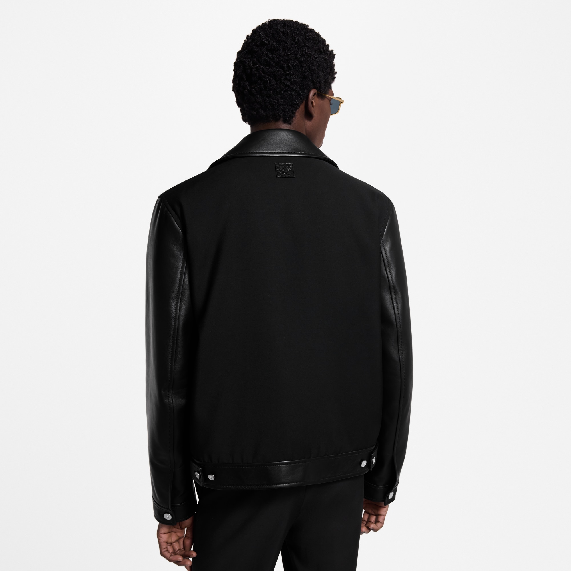 Cazadora en mezcla de materiales  Hombre Prêt-à-Porter Cazadoras y abrigos | LOUIS VUITTON (Zoom de producto)