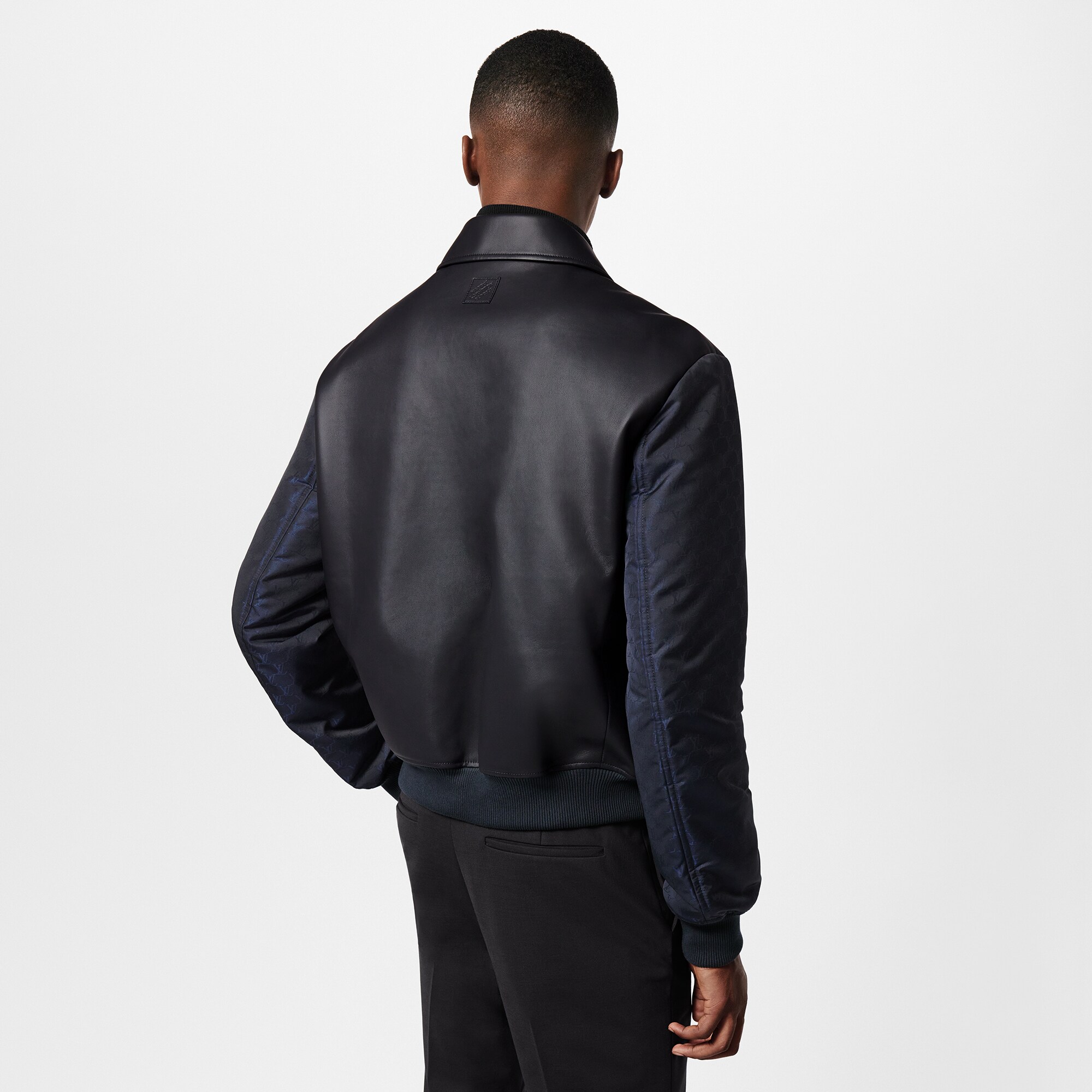 Cazadora en mezcla de piel  Hombre Prêt-à-Porter Cazadoras y abrigos | LOUIS VUITTON (Zoom de producto)