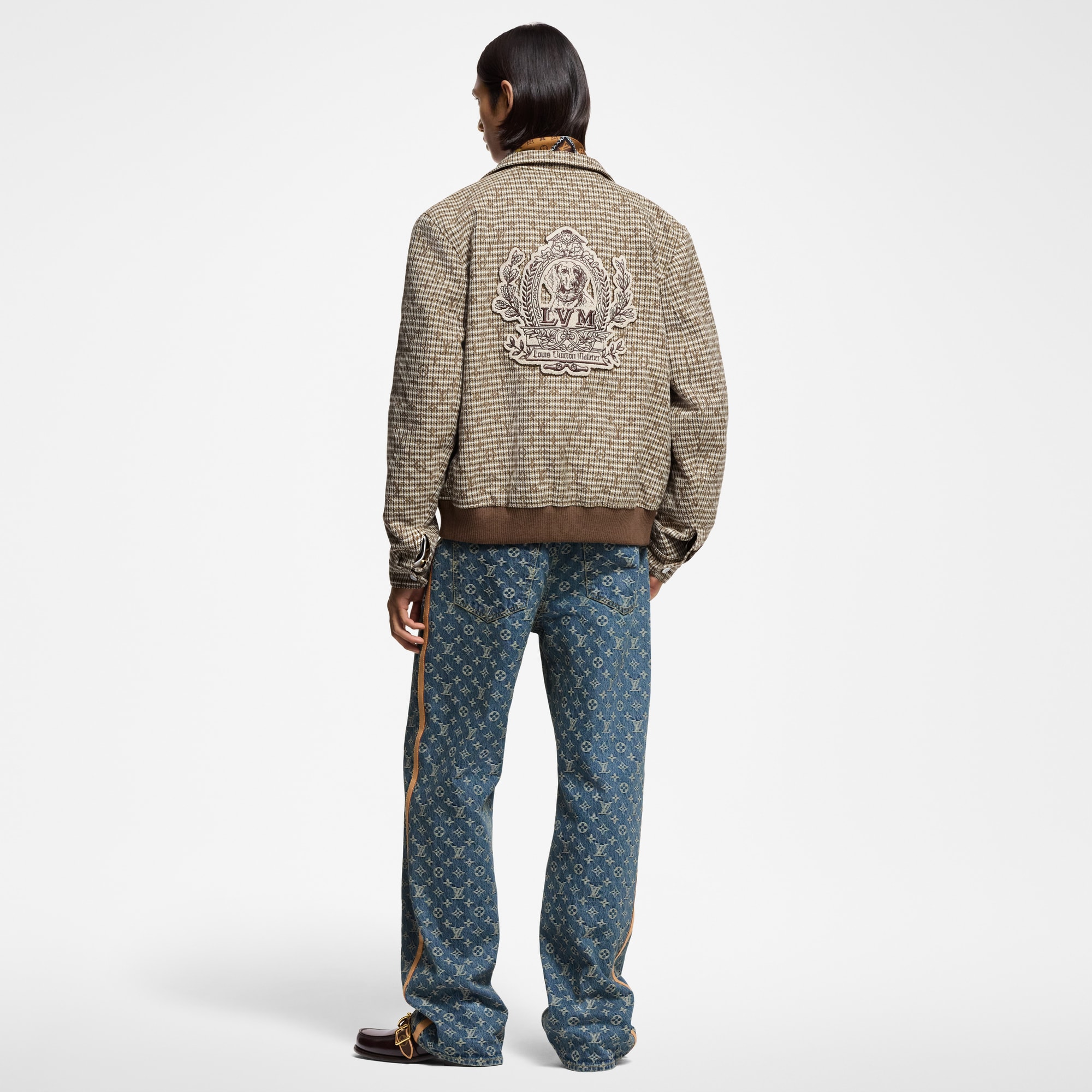 Cazadora Harrington de lana Monogram  Hombre Prêt-à-Porter Cazadoras y abrigos | LOUIS VUITTON (Zoom de producto)