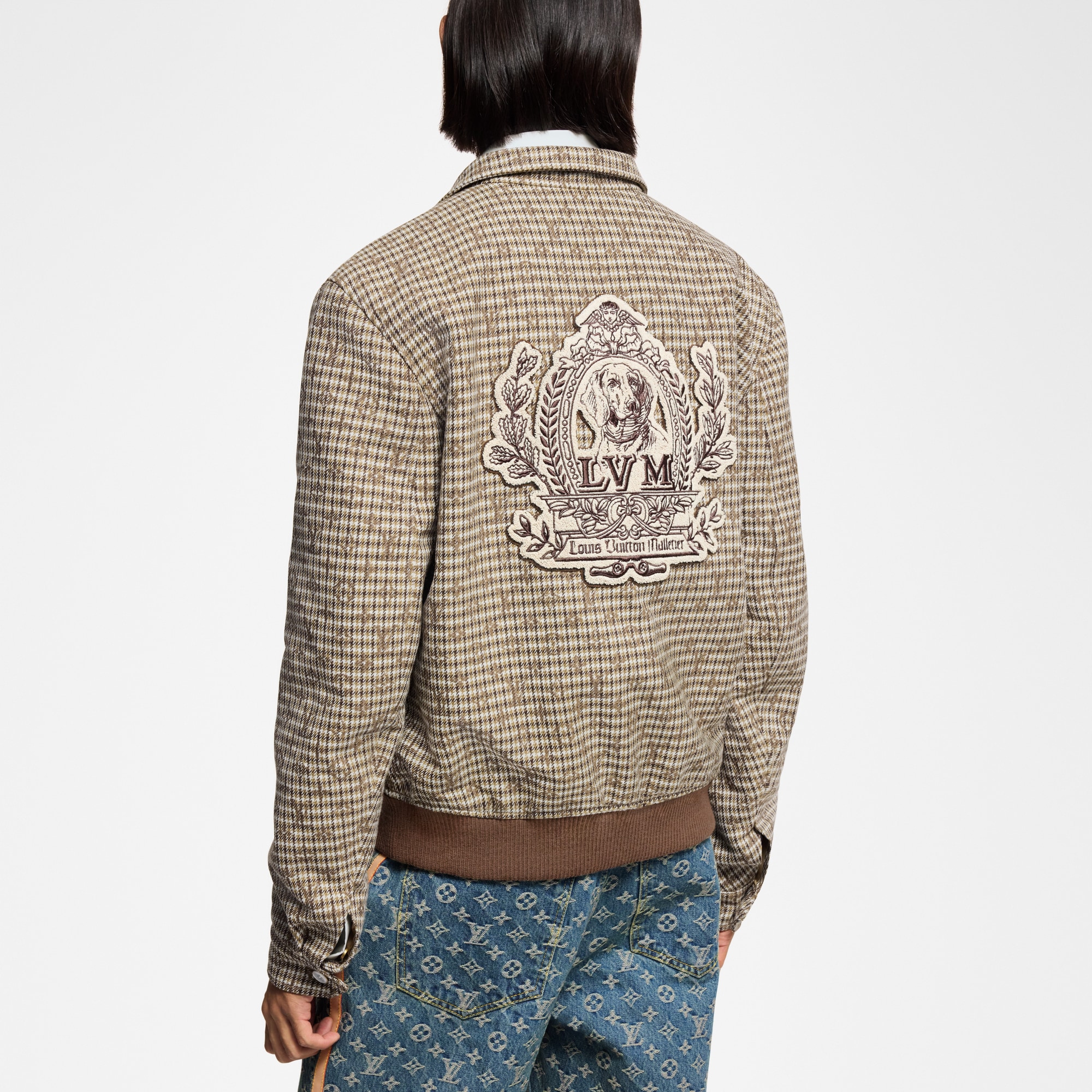 Cazadora Harrington de lana Monogram  Hombre Prêt-à-Porter Cazadoras y abrigos | LOUIS VUITTON (Zoom de producto)